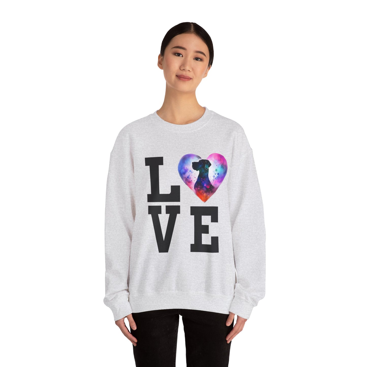 Love Great Dane Unisex Heavy Blend™ Crewneck Sweatshirt