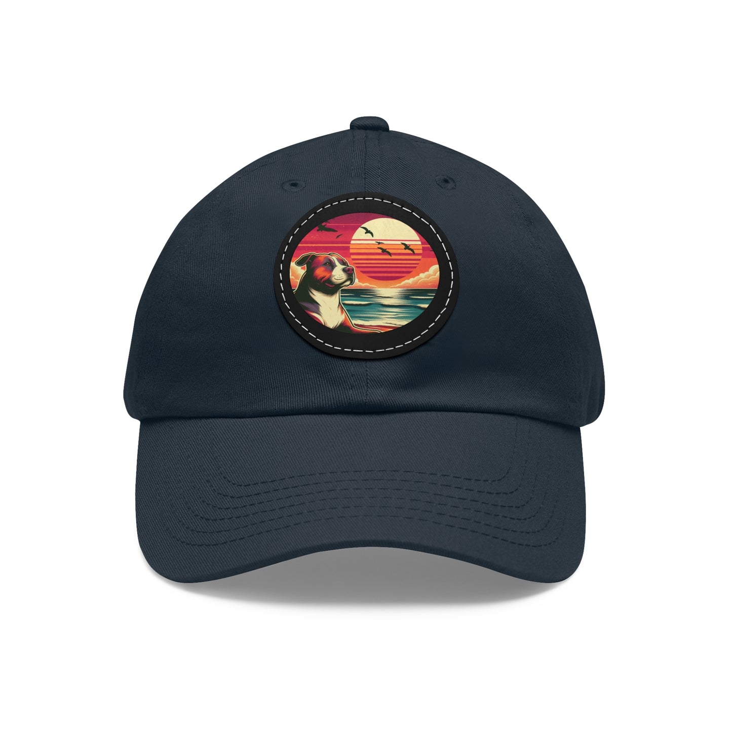 Pit Bull Summer Vibes Classic Summer Ball Cap, Pitbull Mom, Pitbull Dad, Pittie Lovers, Popular Vacation Hat,