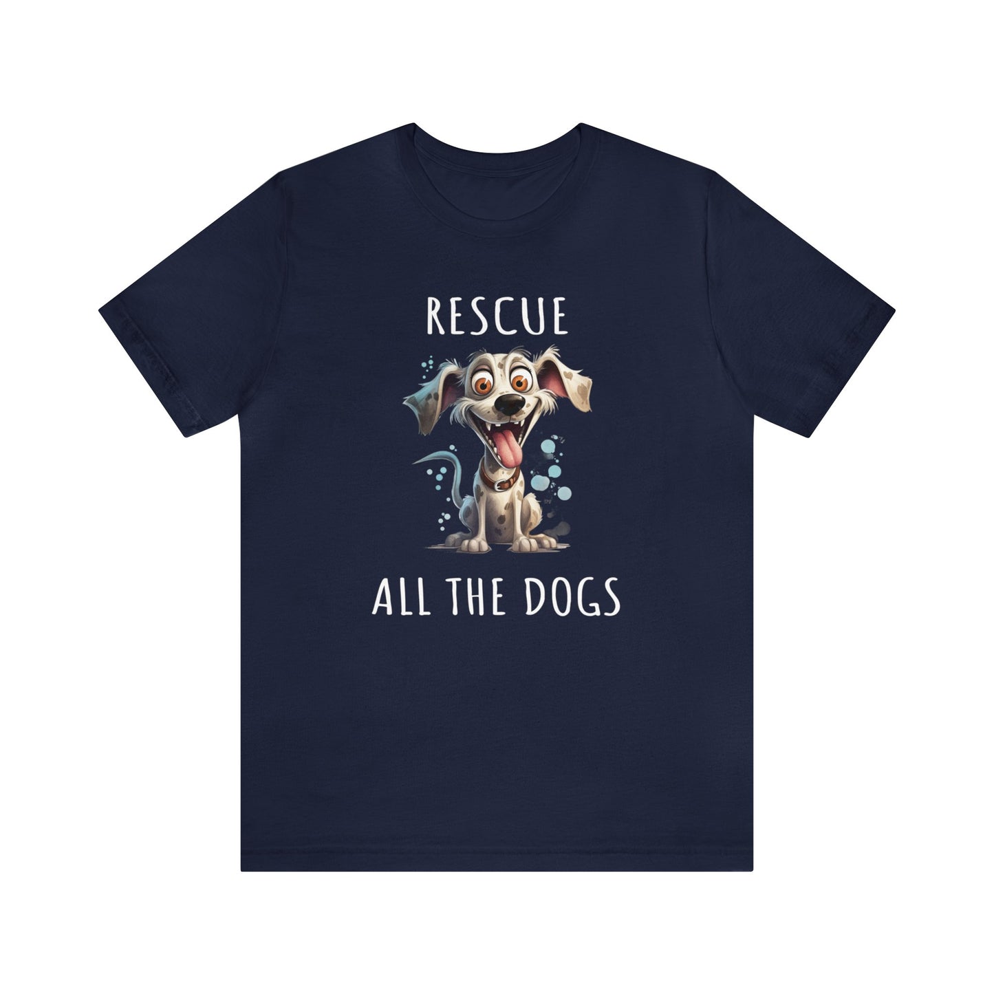 Rescue All The Dogs Tee - Four More Paws