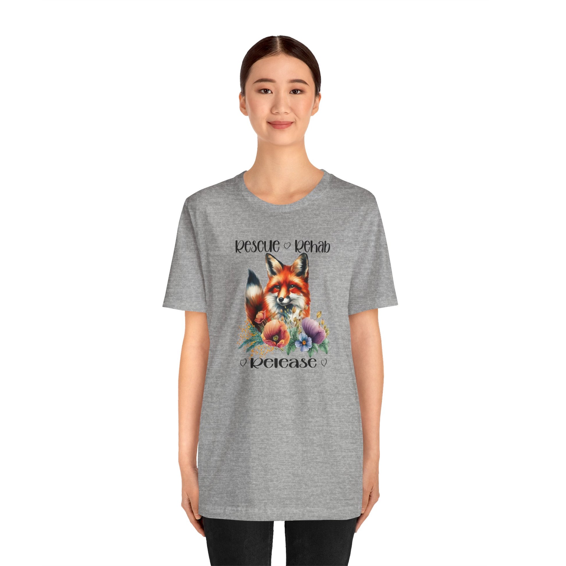 Rescue Rehab Release Fox Tee - Four More Paws