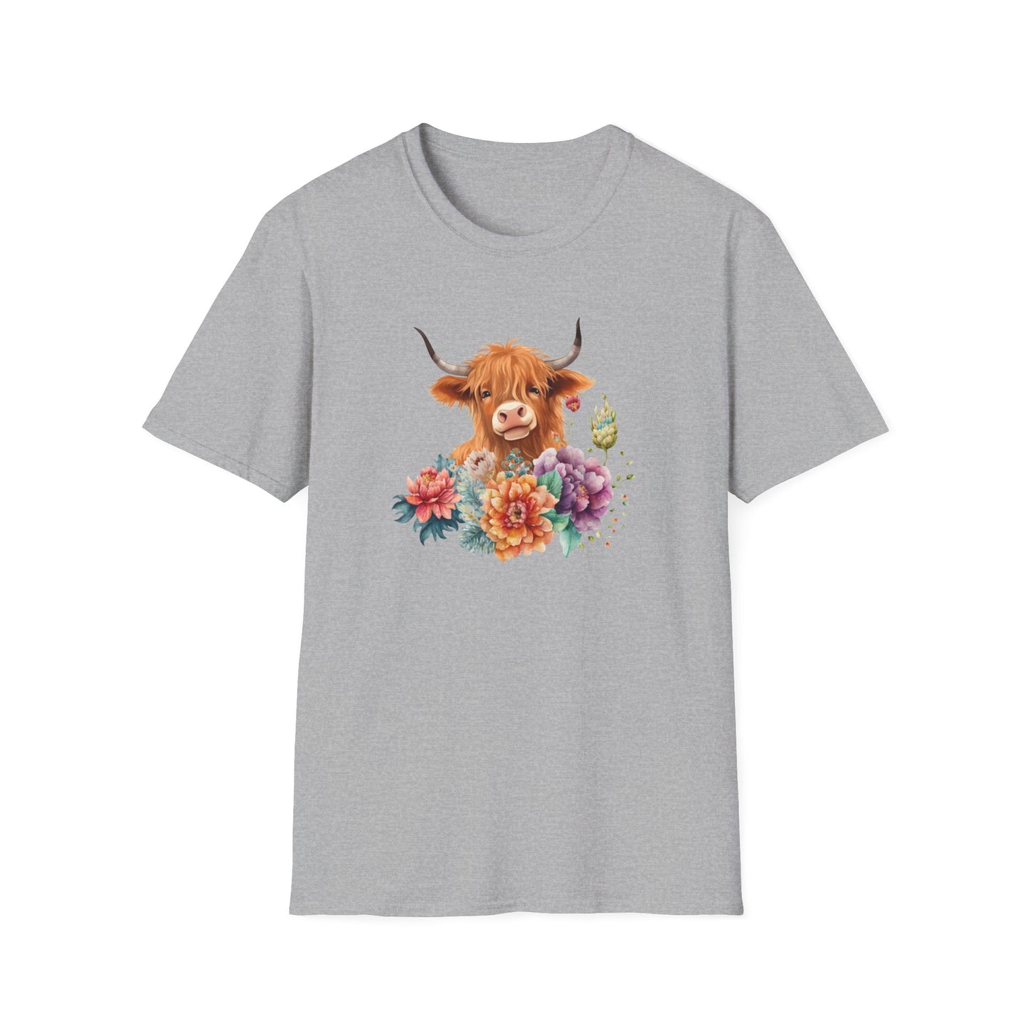 Mini Cow Floral Tee