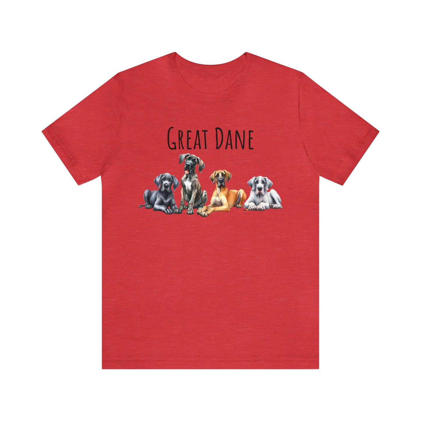 Great Dane Unisex Jersey Short Sleeve Tee