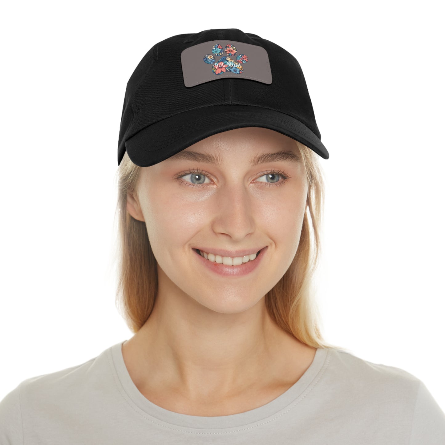 Dog Mom Paw Print Summer Ball Cap