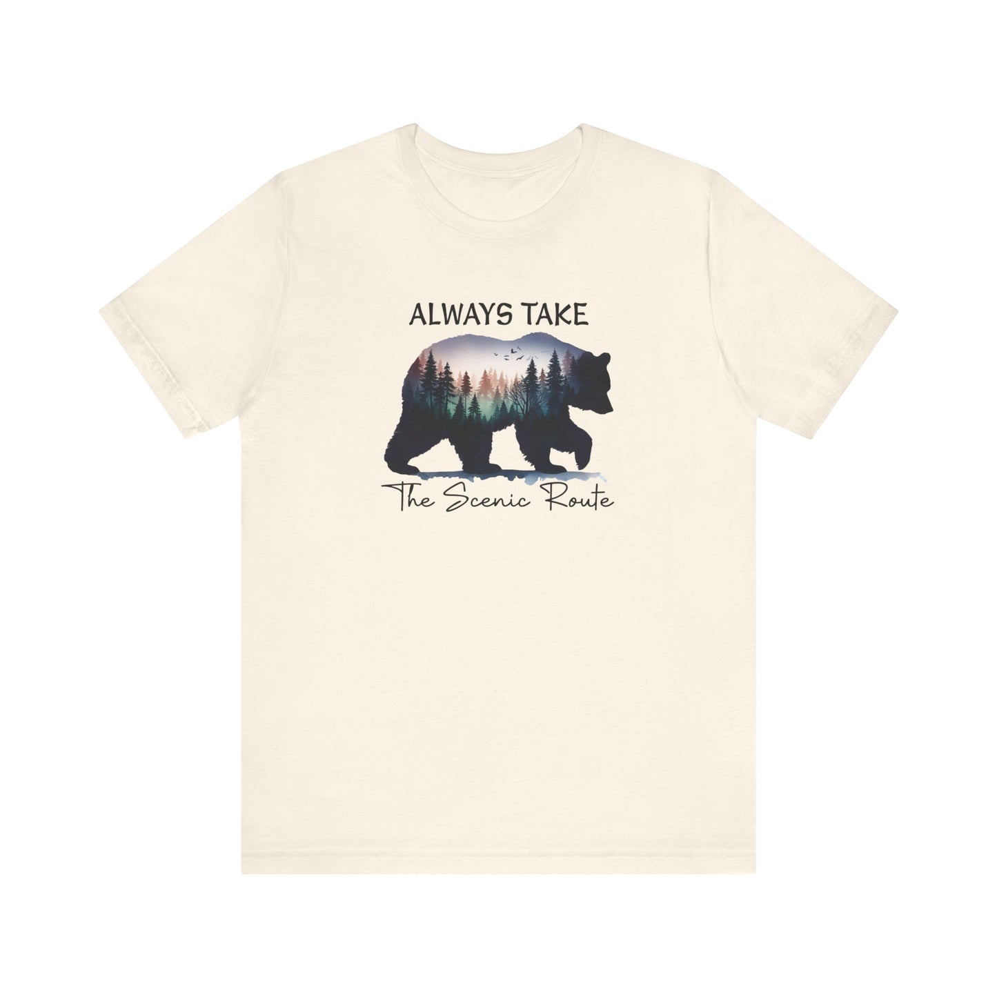 Take the Scenic Route Outdoor Tee - Four More Paws