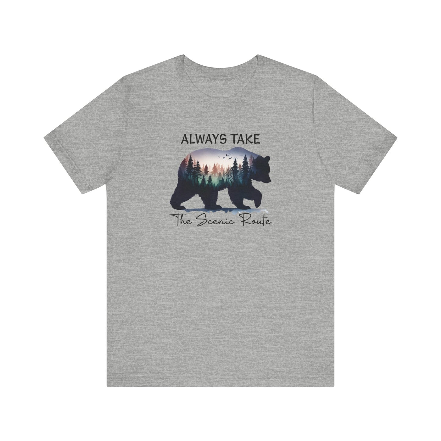 Take the Scenic Route Outdoor Tee - Four More Paws