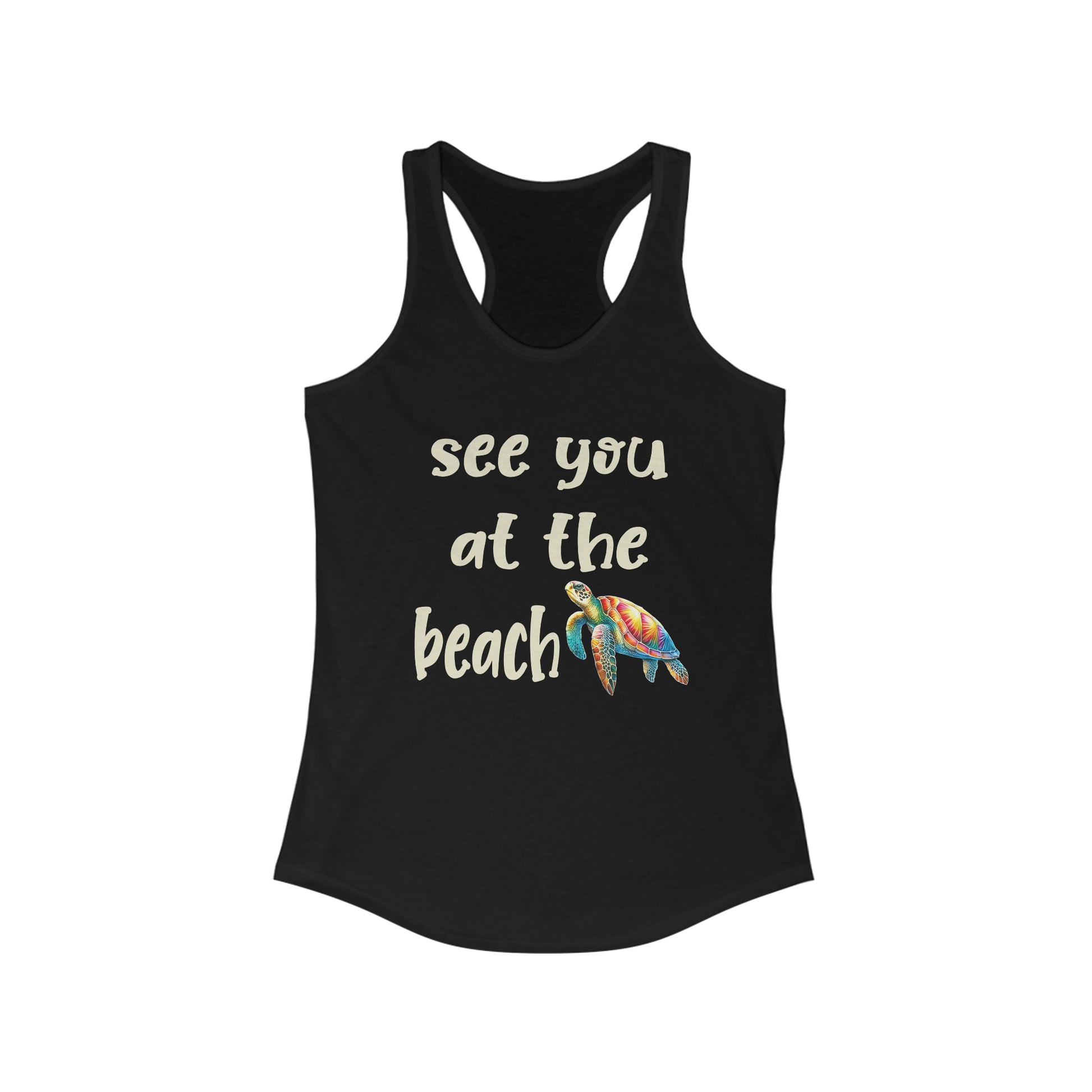 Sea Turtle Beach Tank - Four More Paws