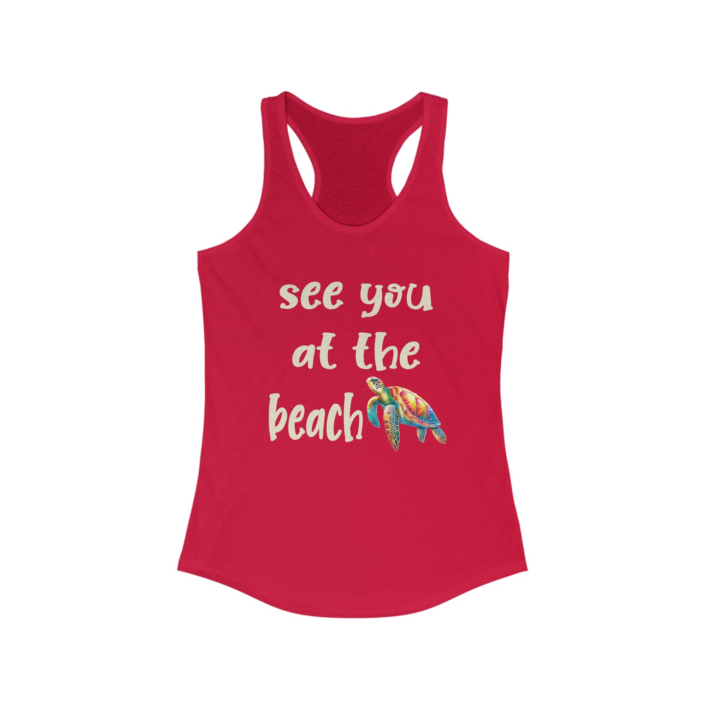 Sea Turtle Beach Tank - Four More Paws