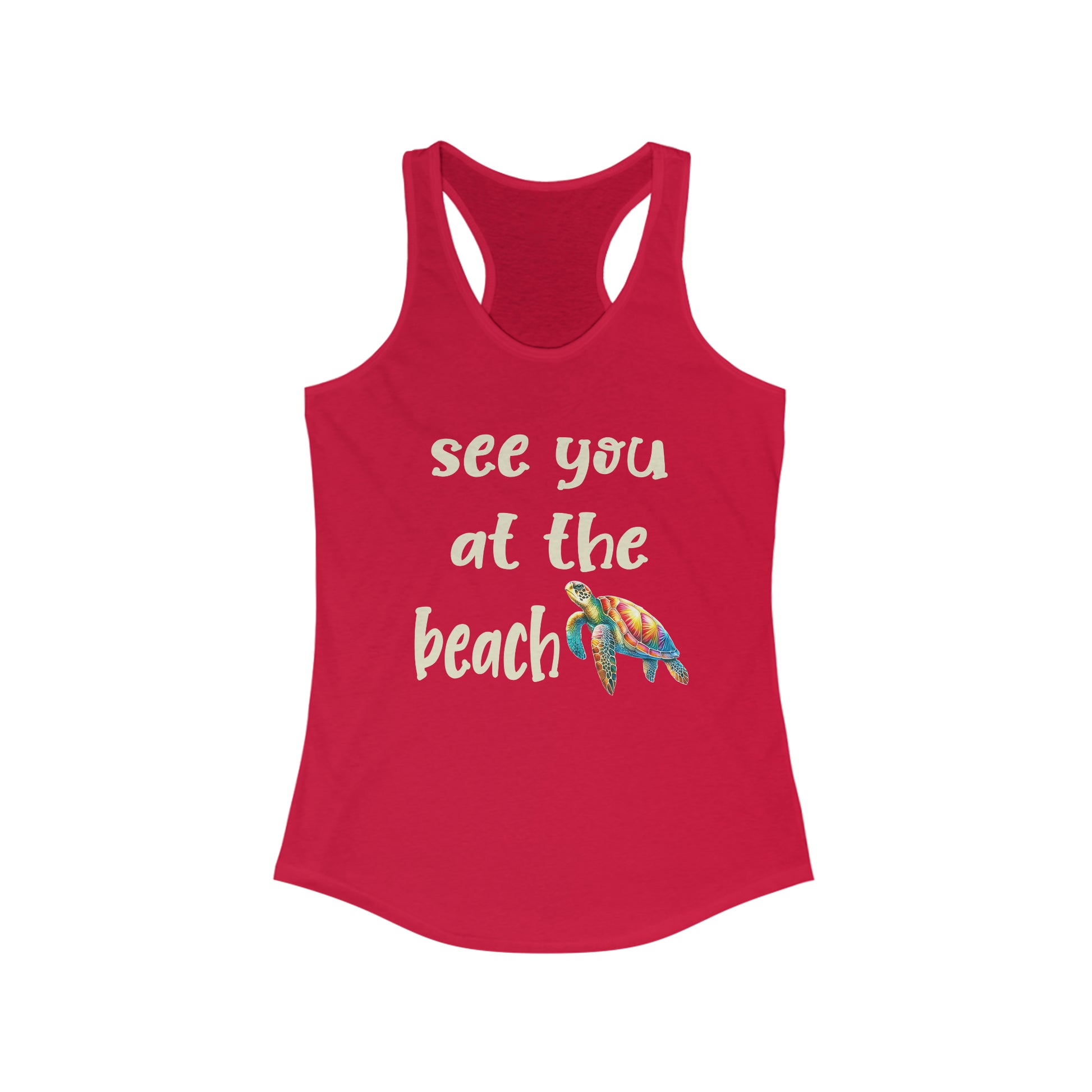 Sea Turtle Beach Tank - Four More Paws