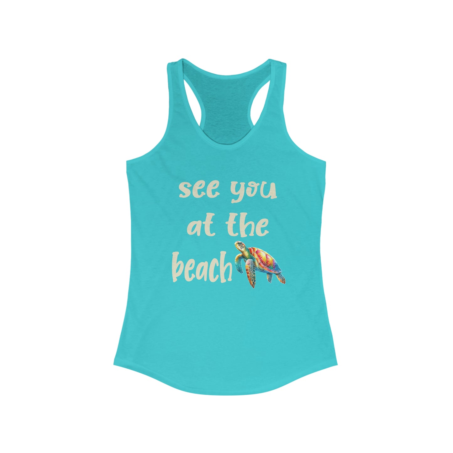 Sea Turtle Beach Tank - Four More Paws