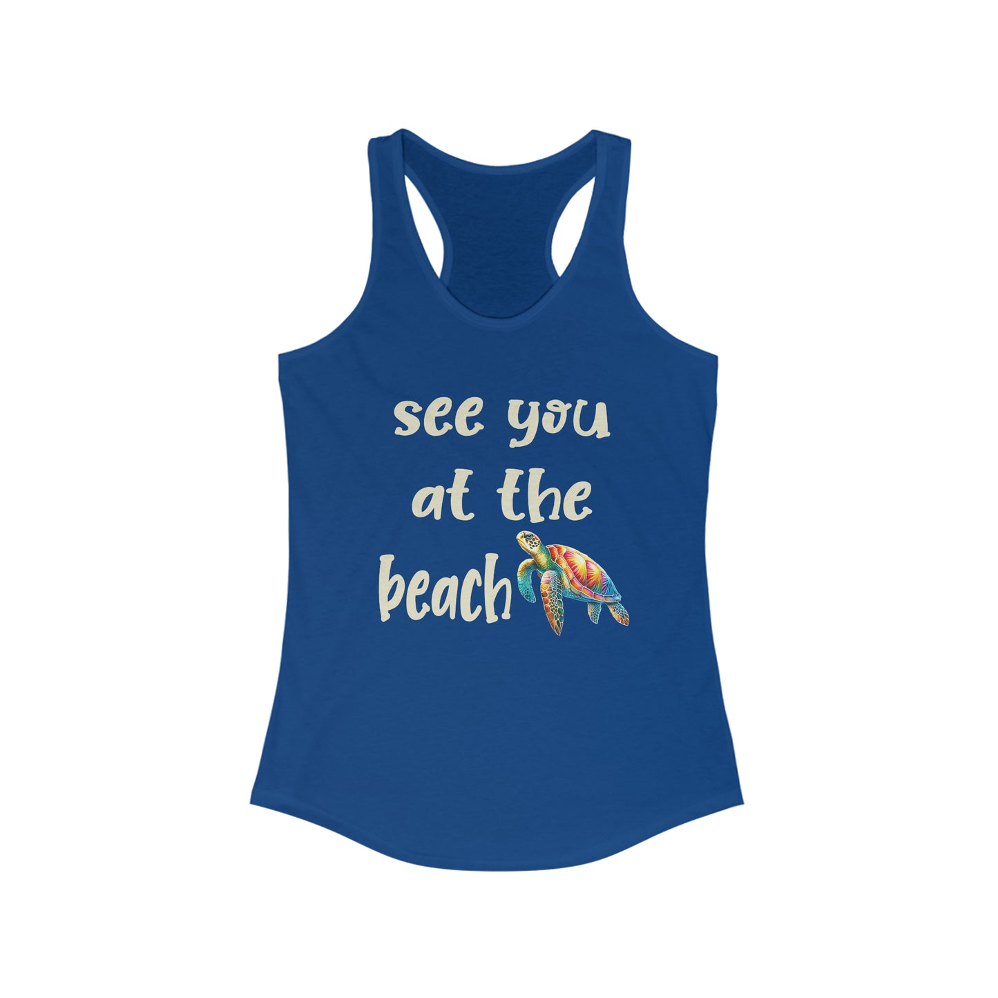 Sea Turtle Beach Tank - Four More Paws