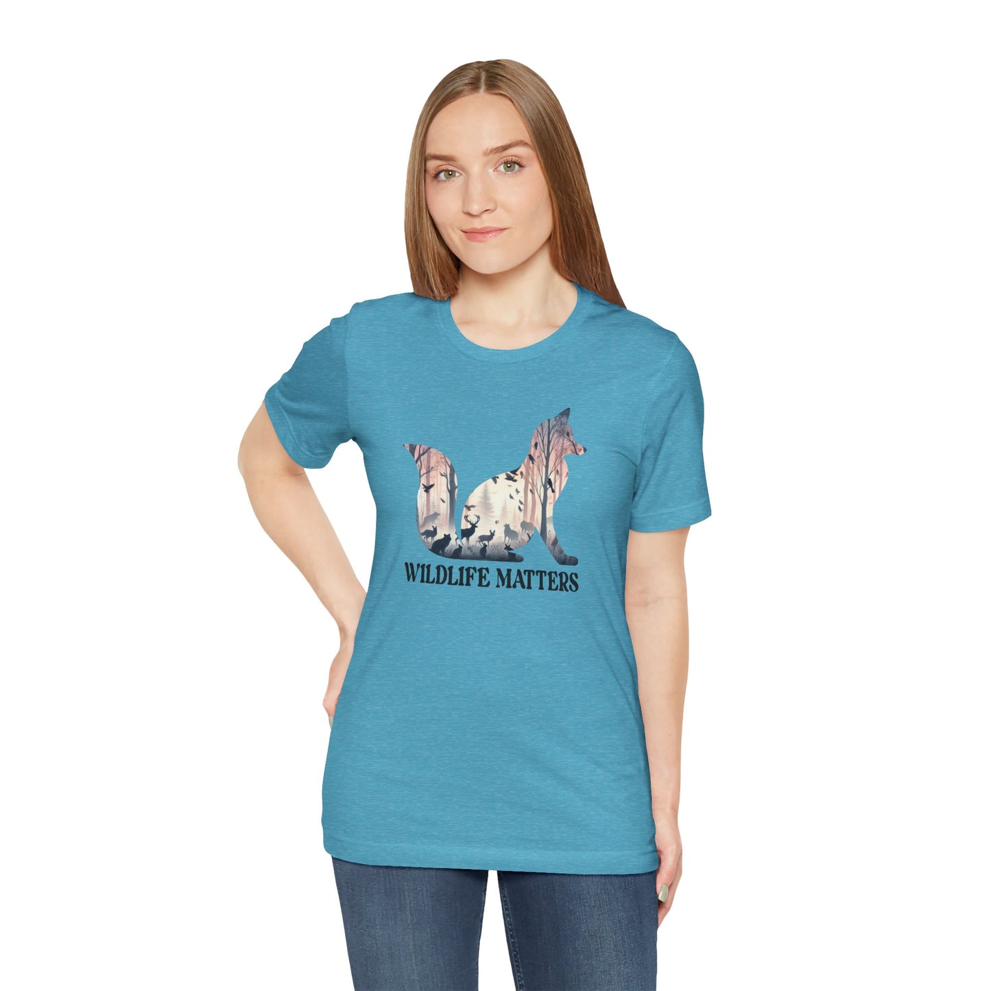 Wildlife Matters Fox Tee - Four More Paws