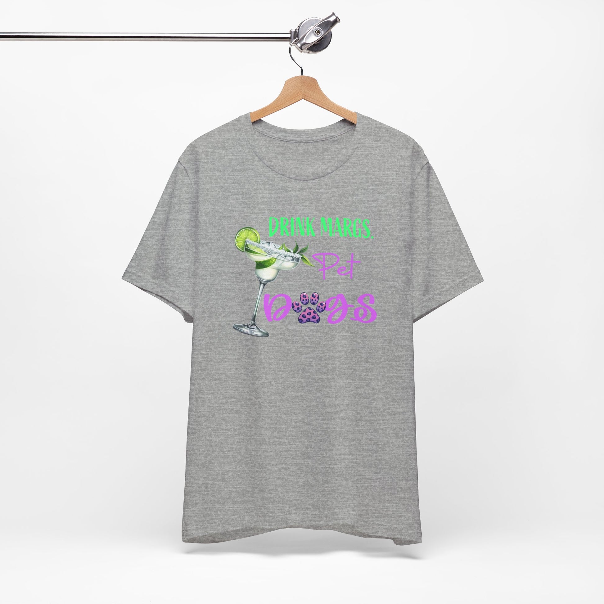 Margarita's and Dogs Tee - Four More Paws