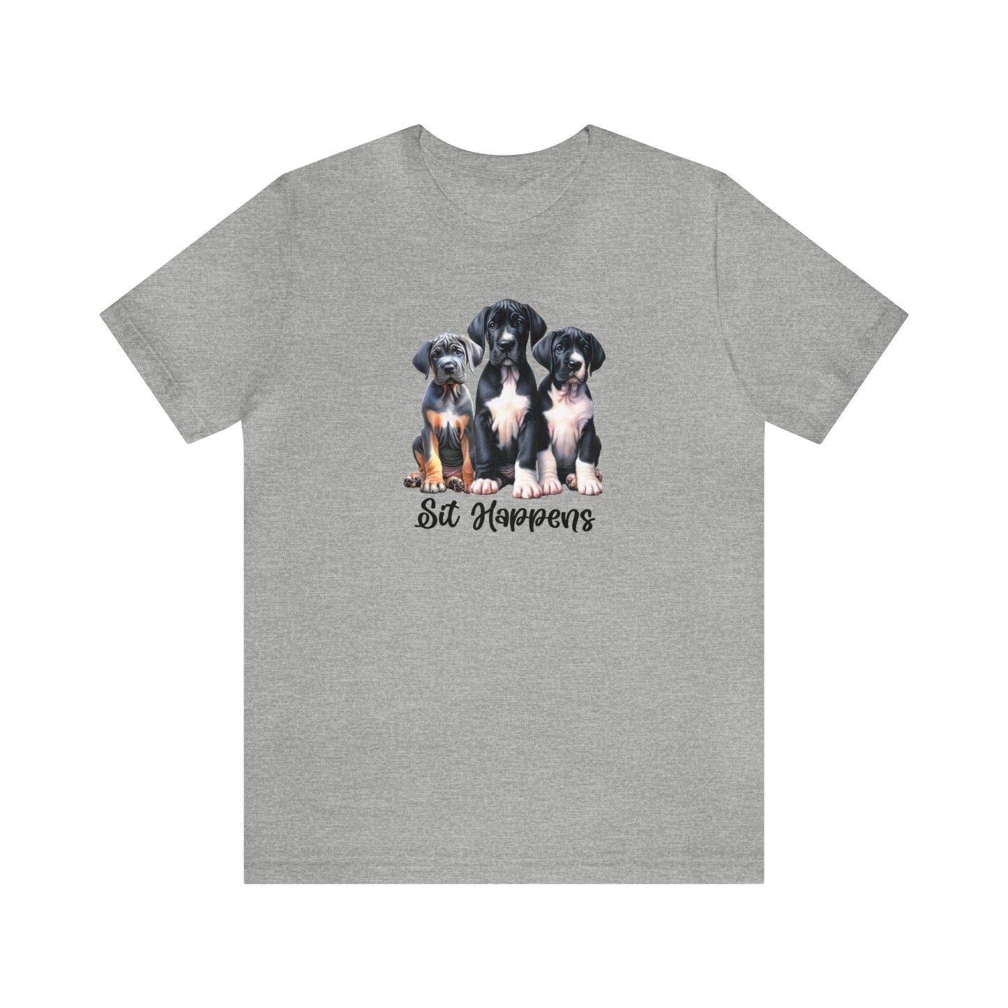 Sit Happens Funny Dog Tee