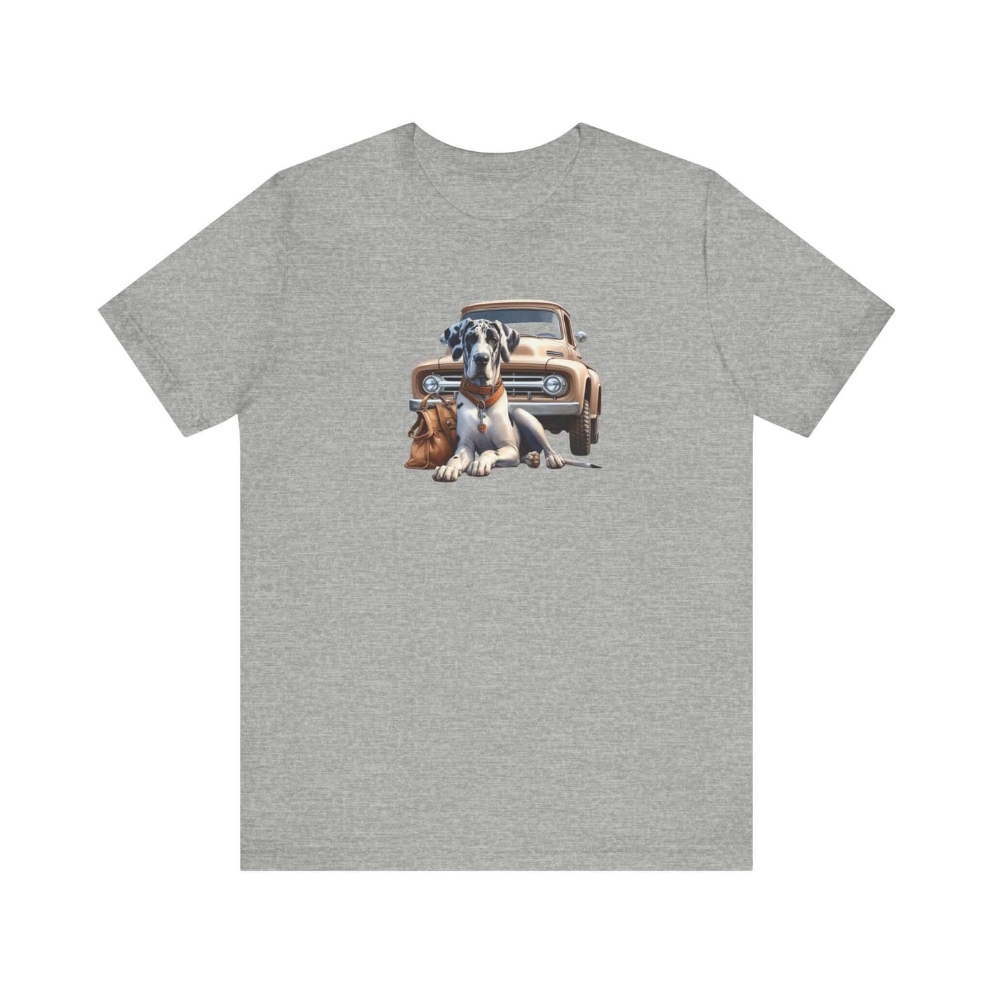 Vintage Harlequin TruckVintage Harlequin TruckVintage Harlequin TruckThis classic unisex jersey short sleeve tee fits like a well-loved favorite. Soft cotton and quality print make users fall in love with it over and over again. These t-shirts have-ribbed