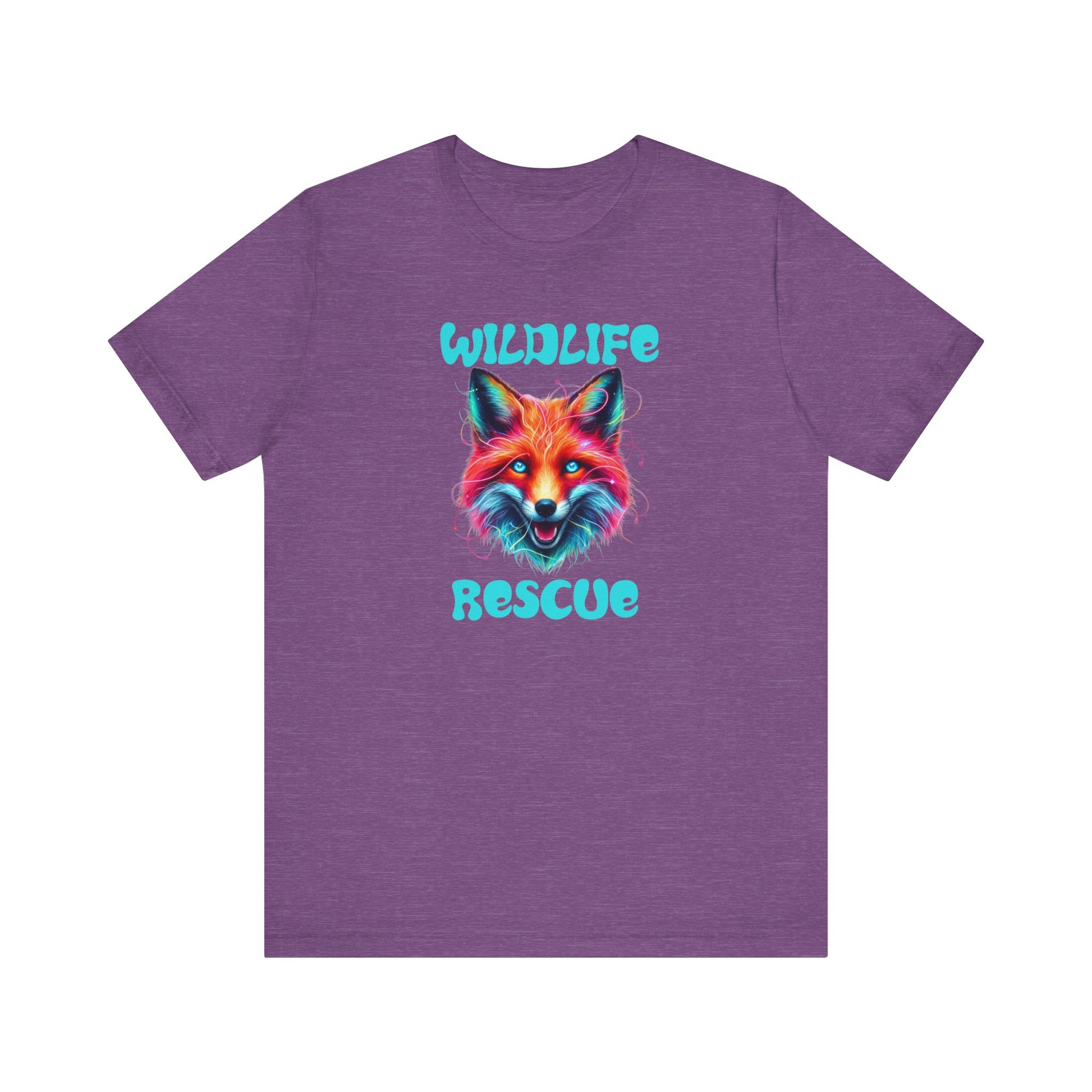 WildLife Rescue Neon Fox Tee - Four More Paws