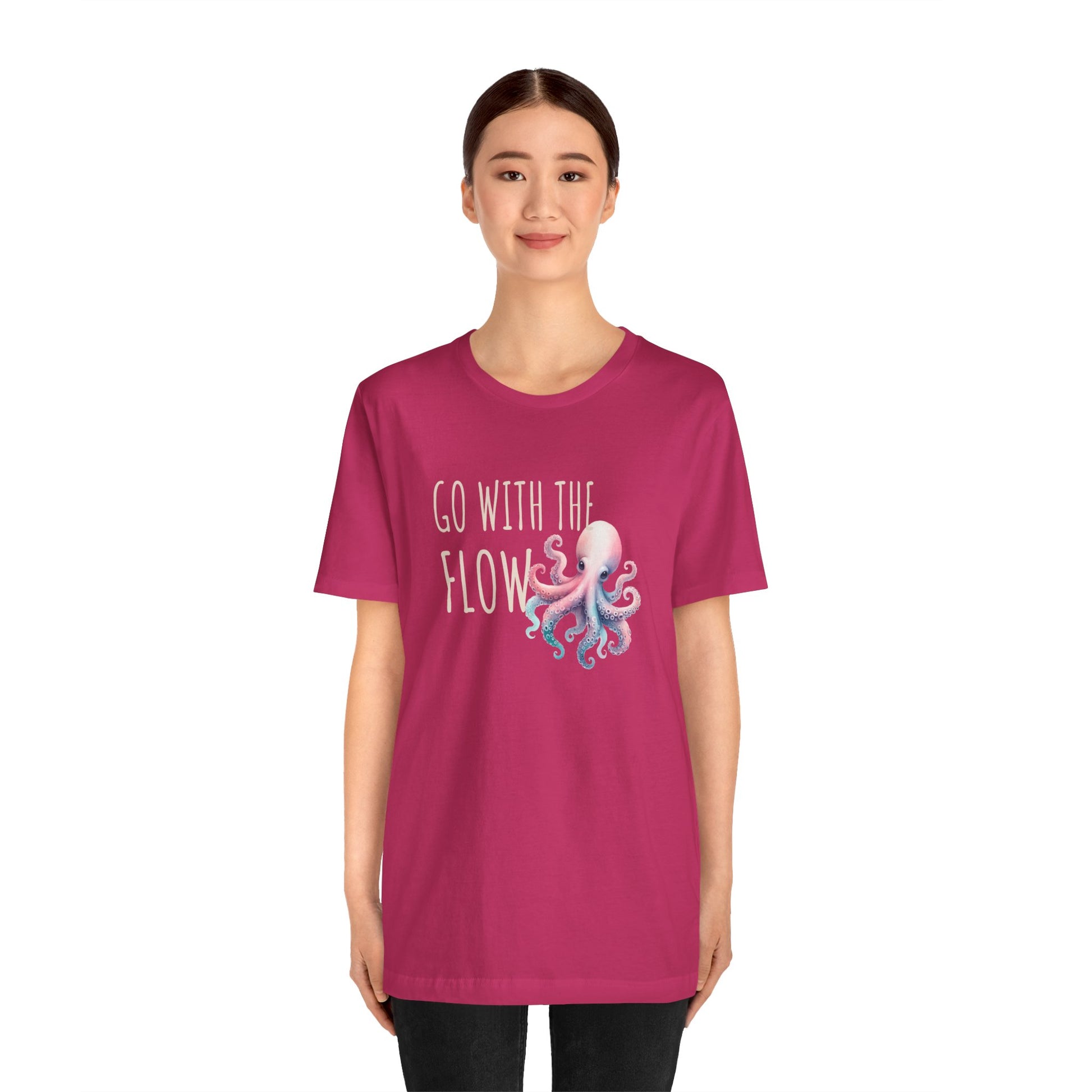 Go With The Flow Octopus Tee - Four More Paws