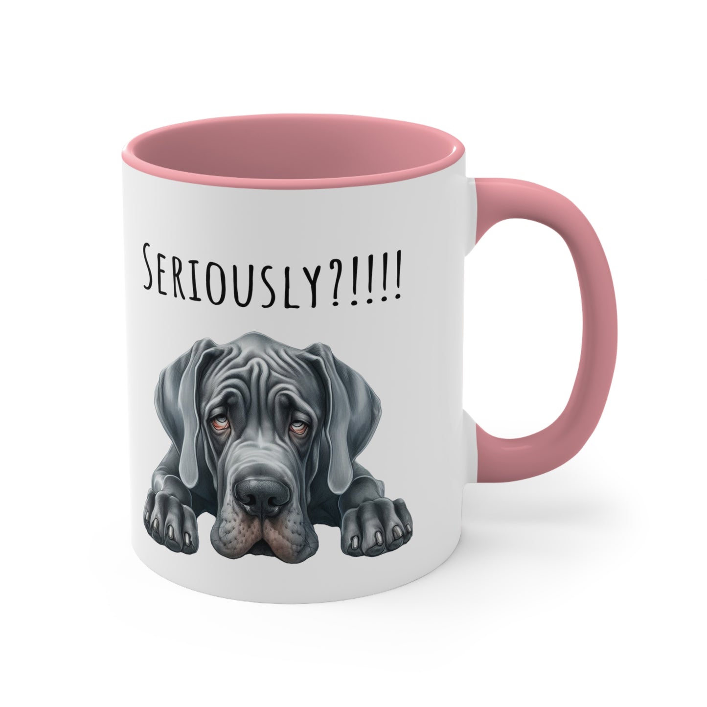 Seriously Funny Dog Morning Coffee Mug