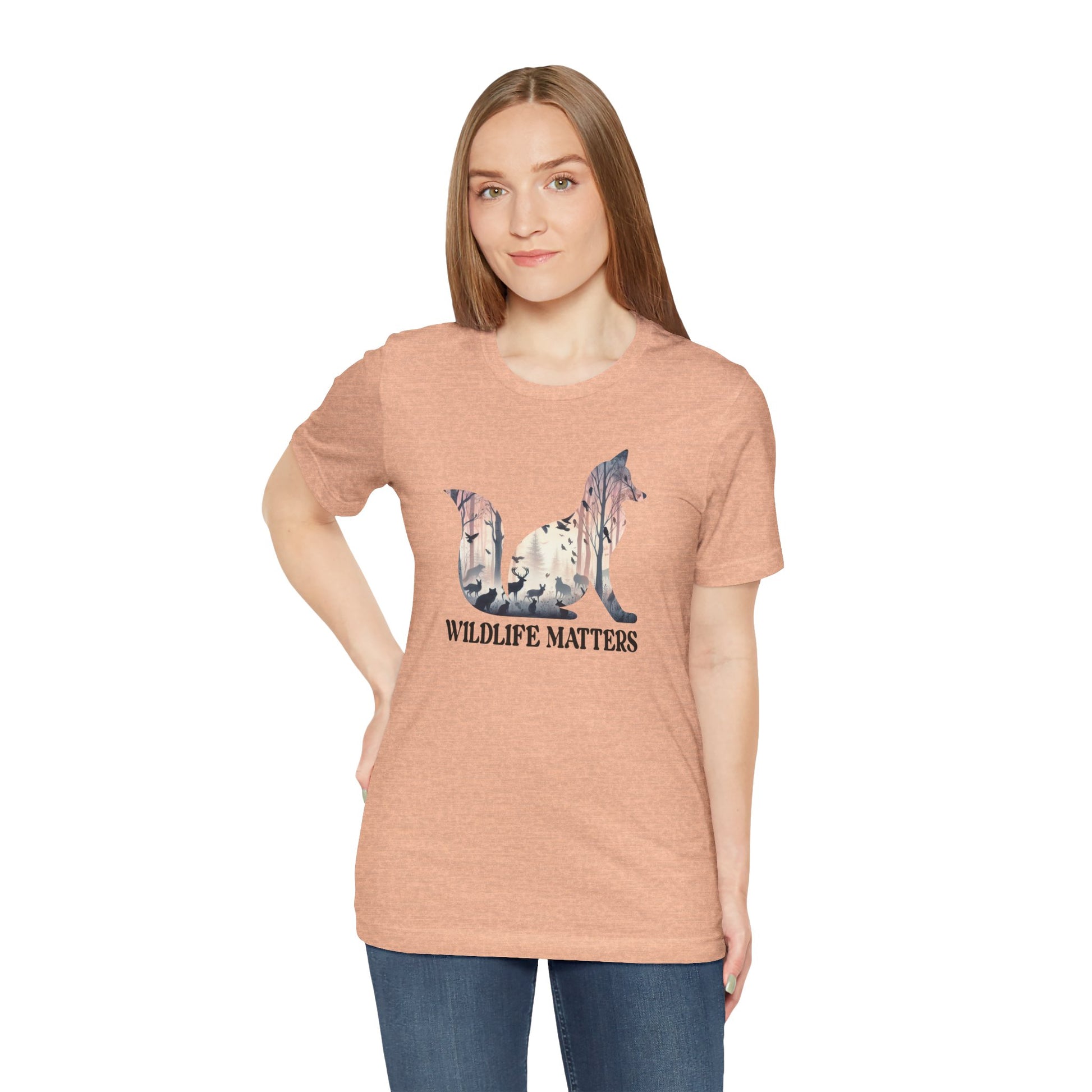 Wildlife Matters Fox Tee - Four More Paws