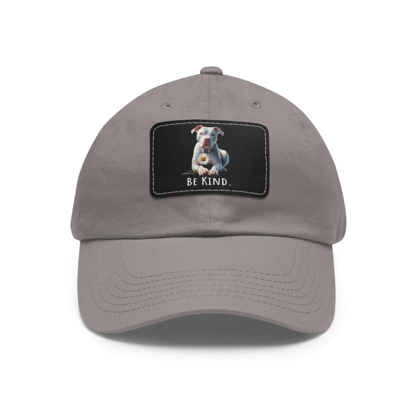 Be Kind White Pit Bull Summer Ball Cap