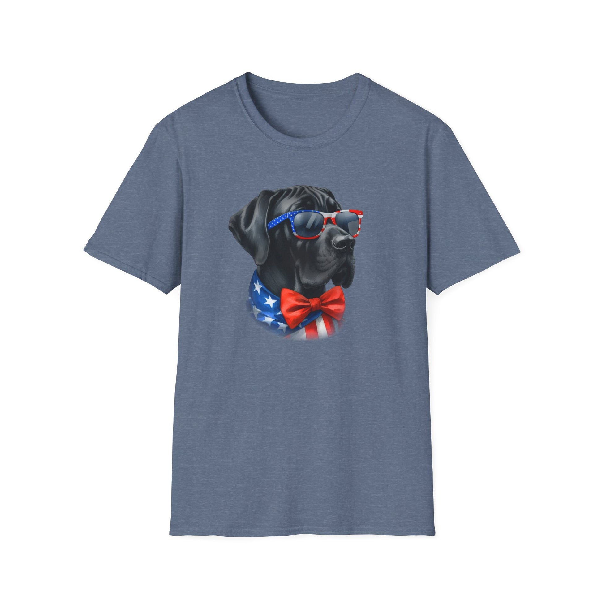 Patriotic Great Dane Tee - Four More Paws