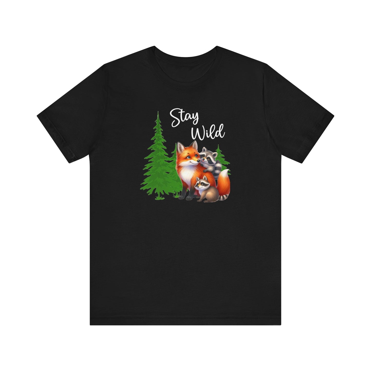 Stay Wild Wildlife Tee - Four More Paws