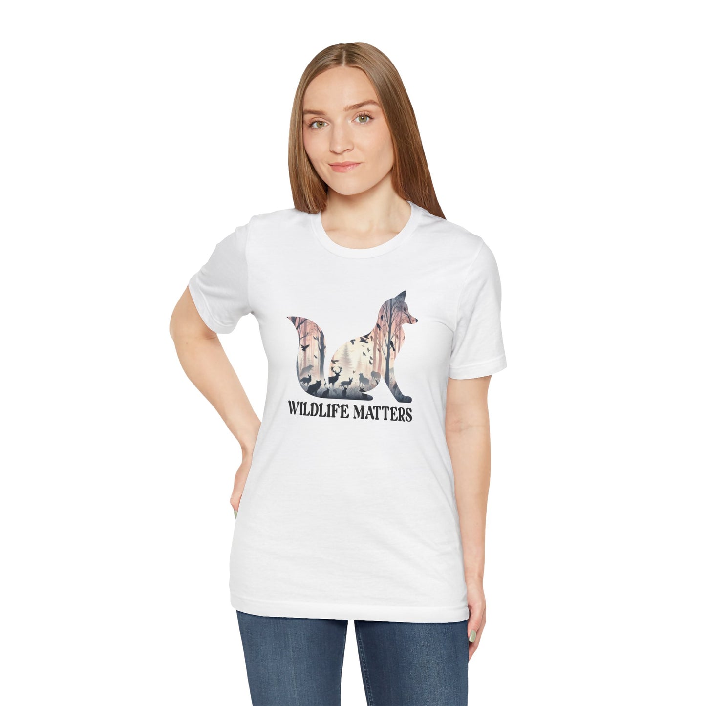 Wildlife Matters Fox Tee - Four More Paws