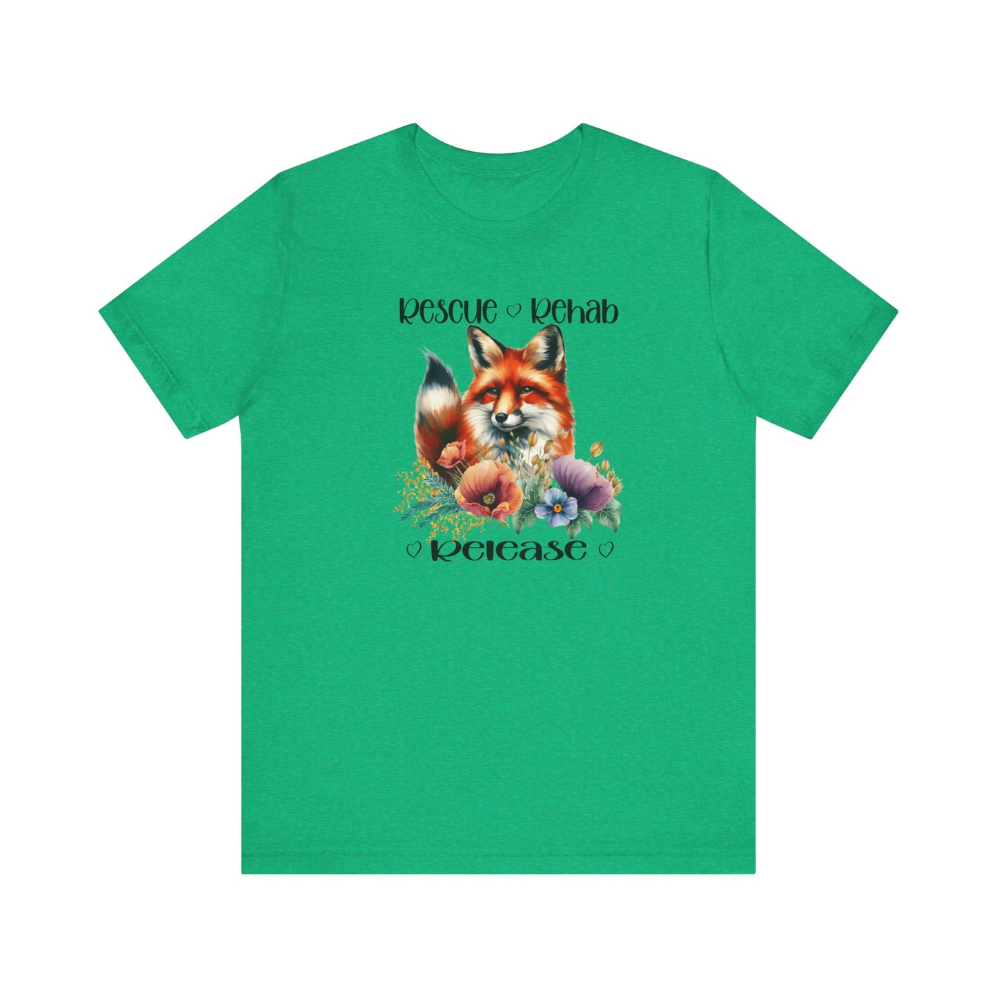 Rescue Rehab Release Fox Tee - Four More Paws