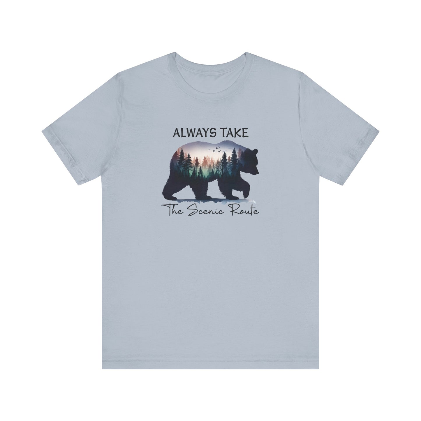 Take the Scenic Route Outdoor Tee - Four More Paws