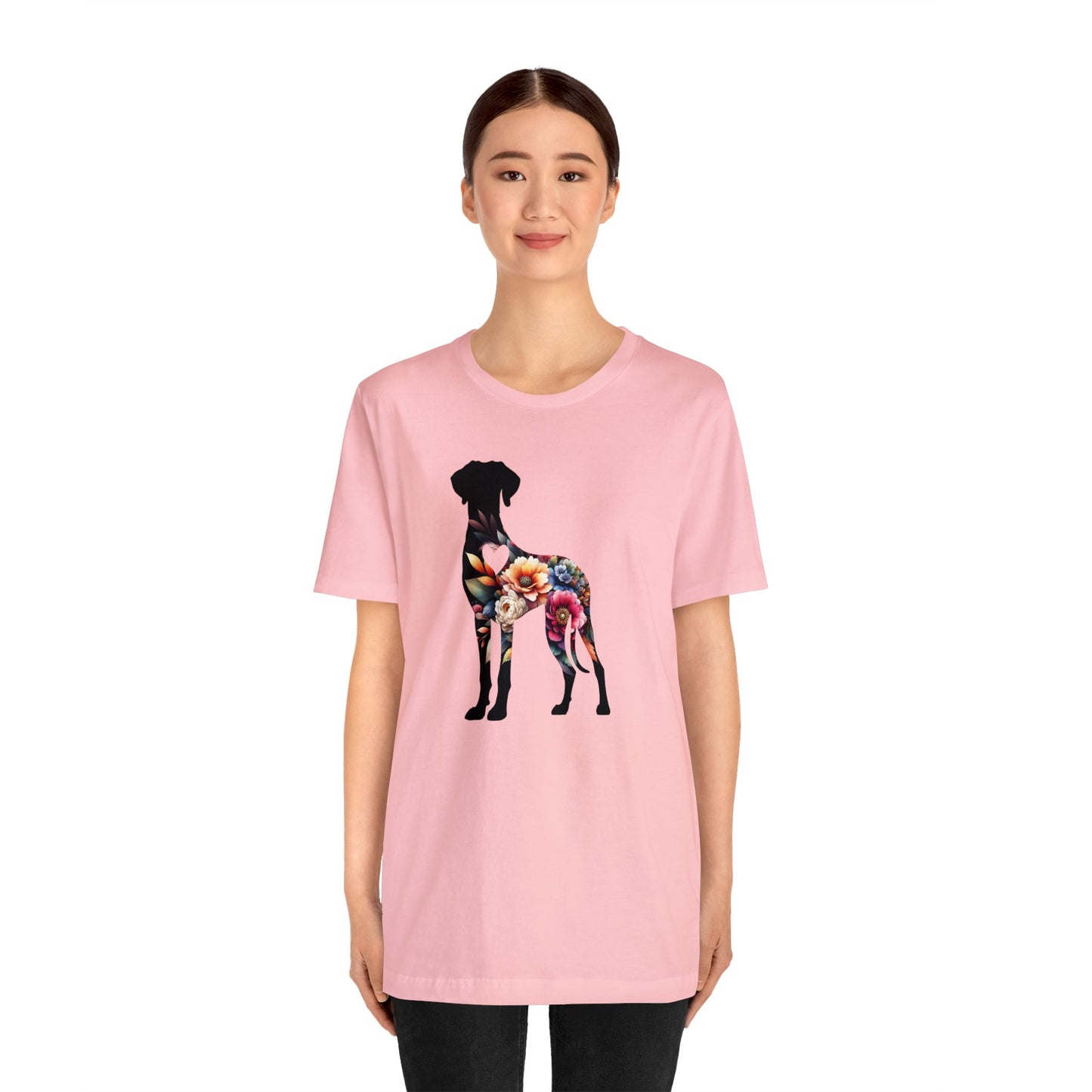 Great Dane Floral T-Shirt