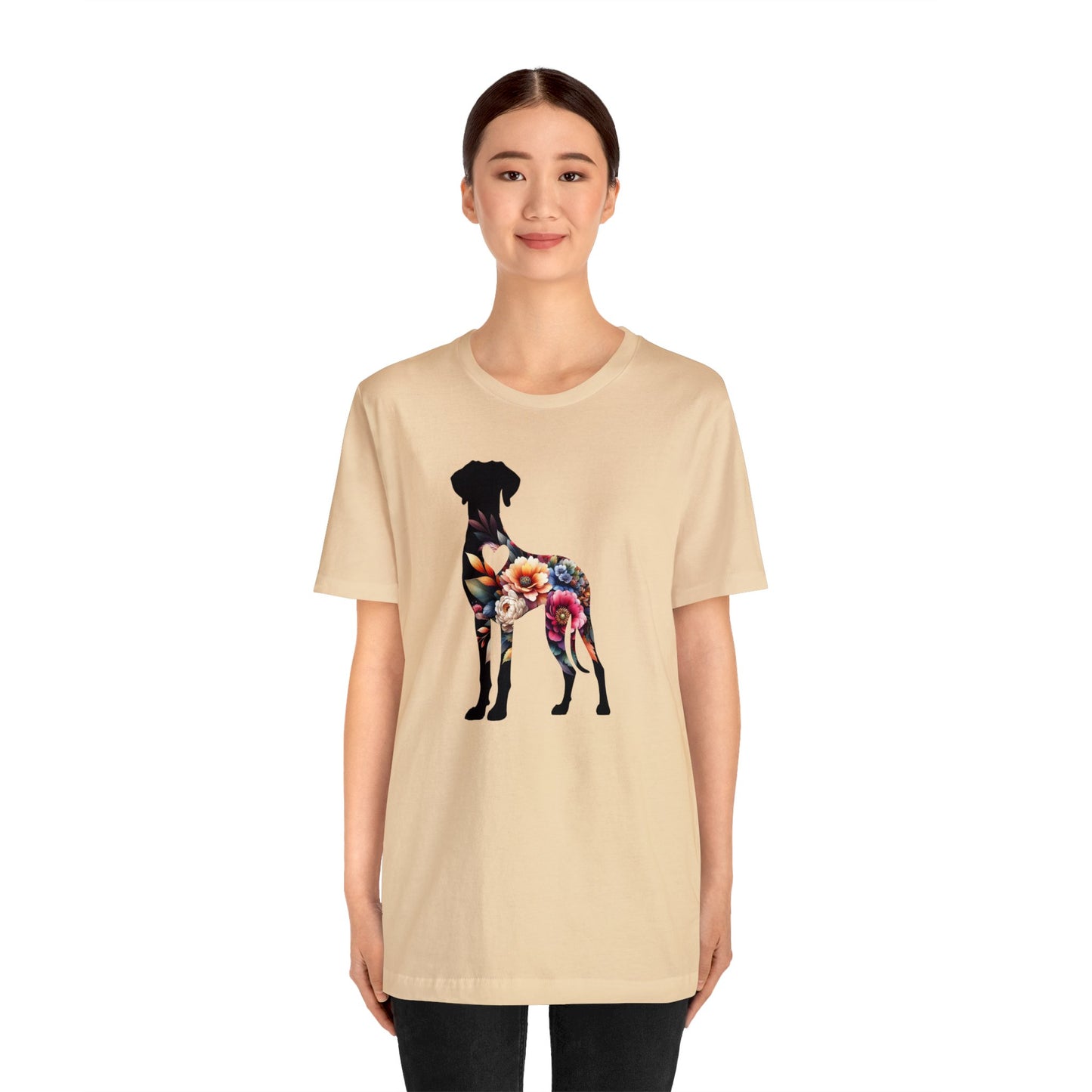 Great Dane Floral T-Shirt