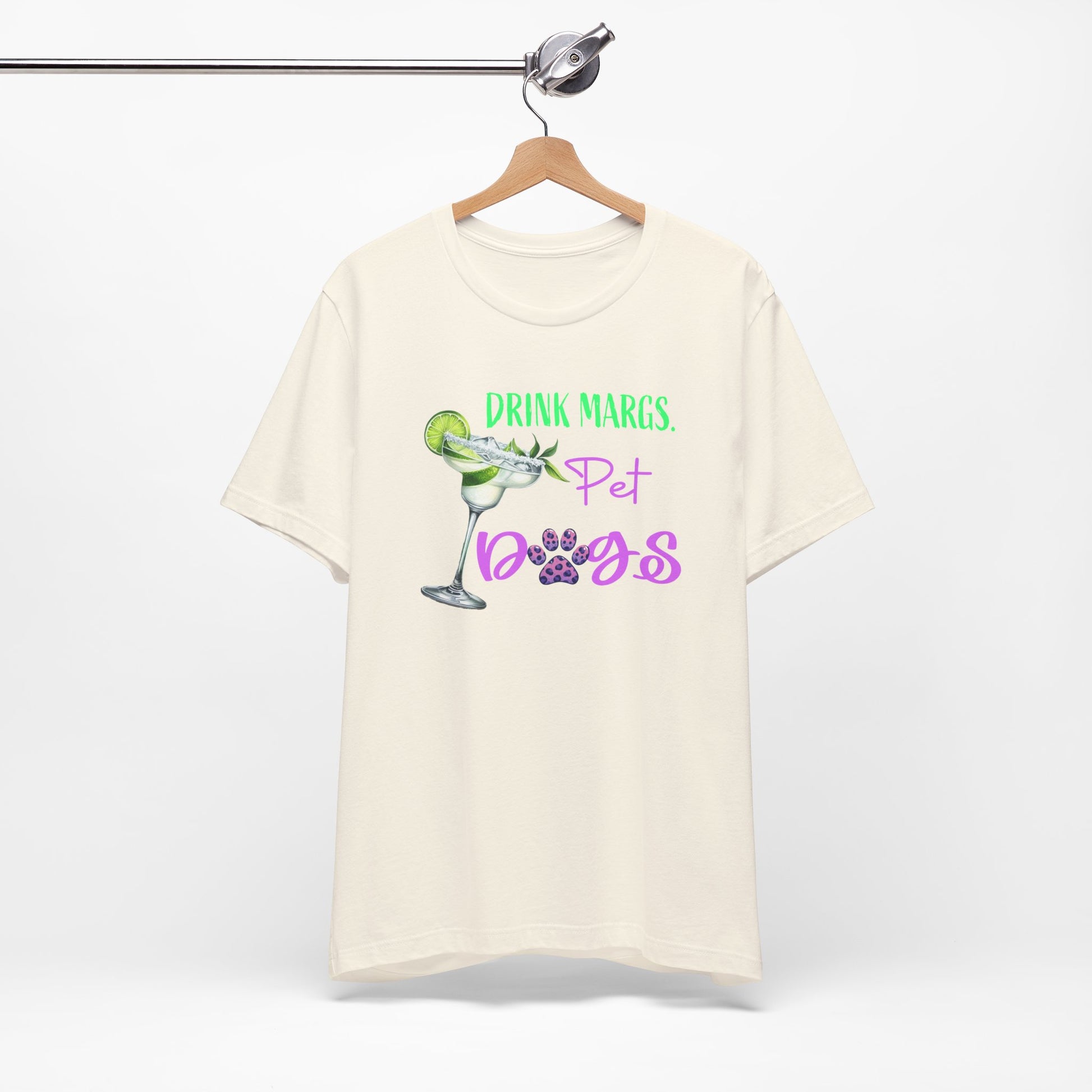 Margarita's and Dogs Tee - Four More Paws