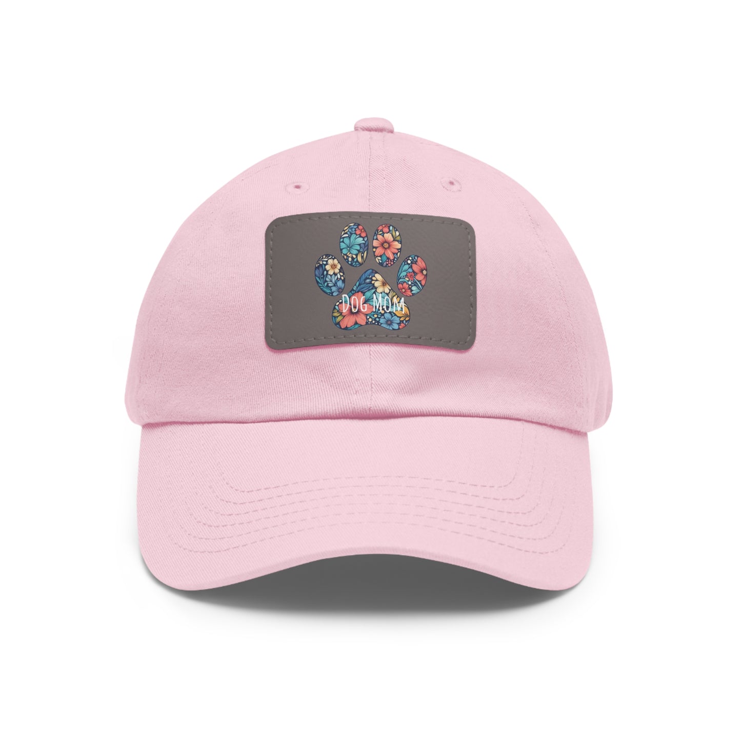 Dog Mom Paw Print Summer Ball Cap