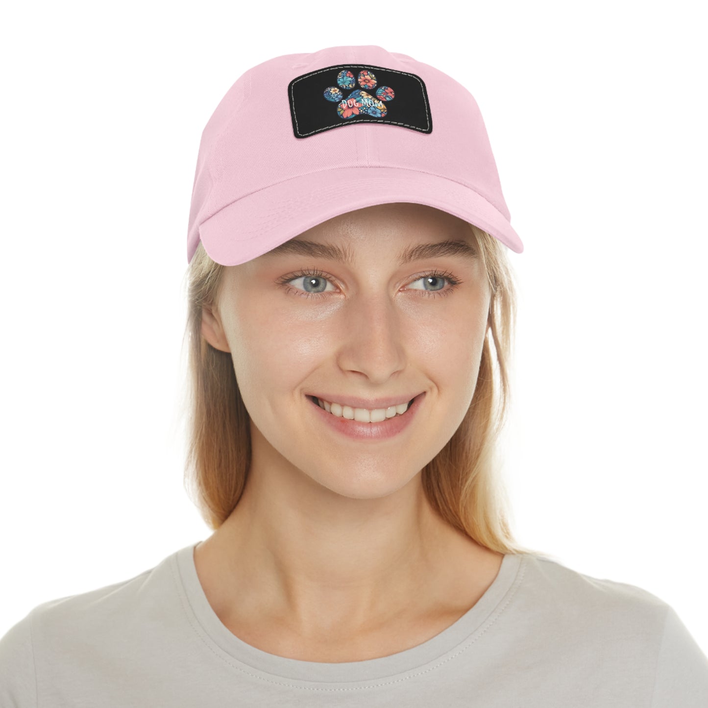 Dog Mom Paw Print Summer Ball Cap