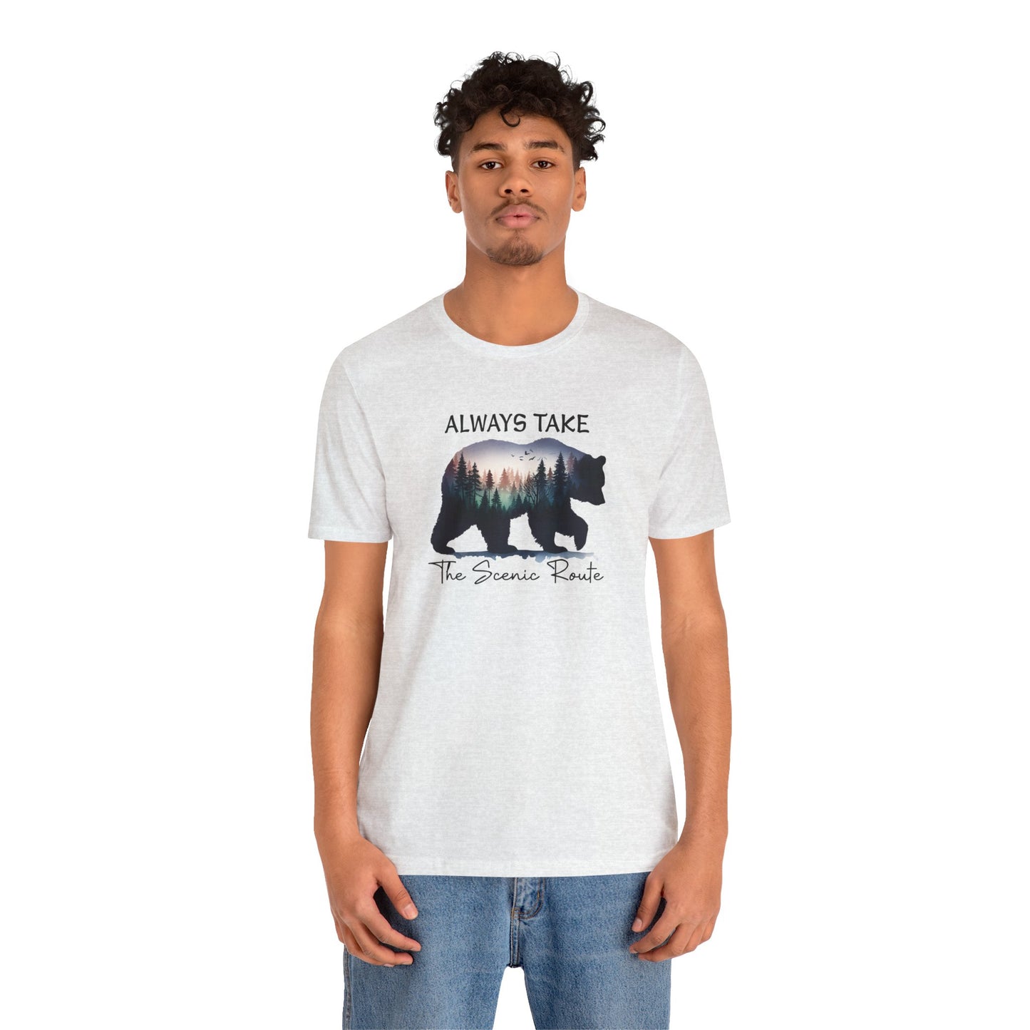 Take the Scenic Route Outdoor Tee - Four More Paws