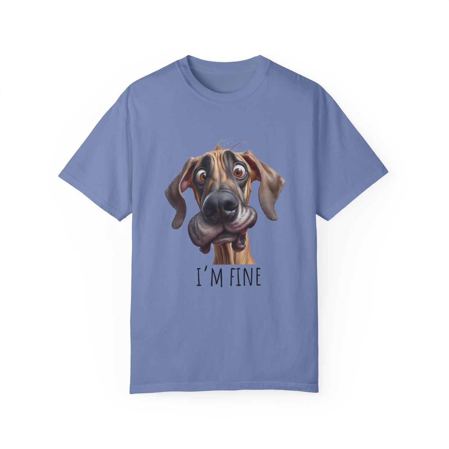 I'm Fine, Great Dane Dog T-Shirt, Funny Gift, Great Dane Owner, Gift for Dog Owners, T-Shirt unisex Clothing Apparel, Funny T-Shirt