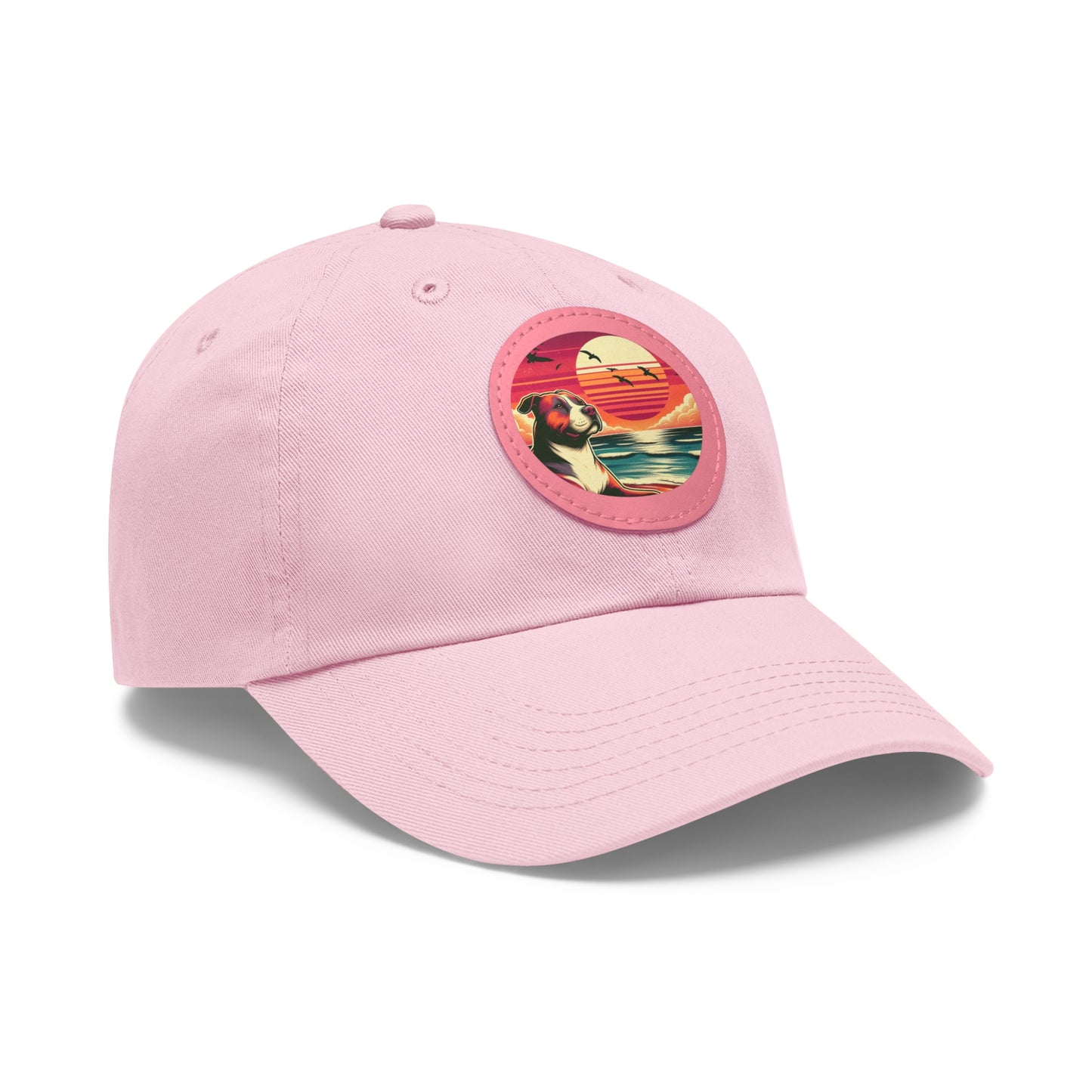 Pit Bull Summer Vibes Classic Summer Ball Cap, Pitbull Mom, Pitbull Dad, Pittie Lovers, Popular Vacation Hat,