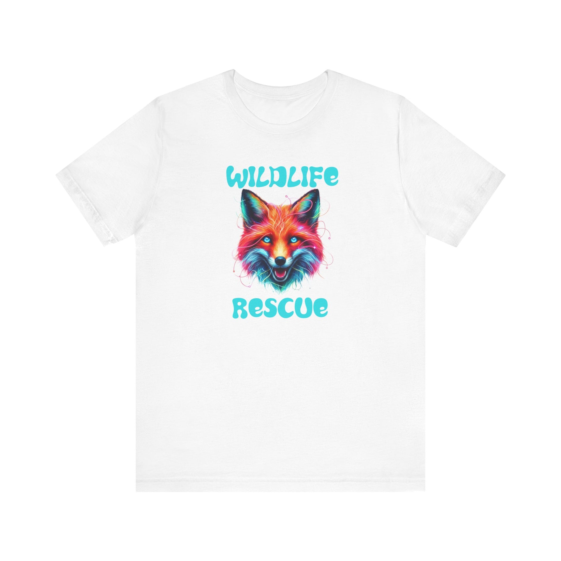 WildLife Rescue Neon Fox Tee - Four More Paws