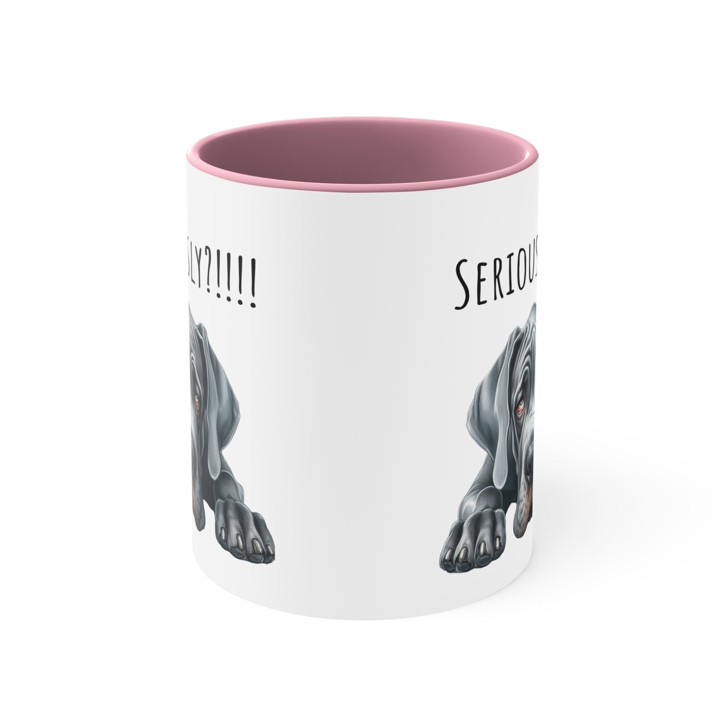 Seriously Funny Dog Morning Coffee Mug