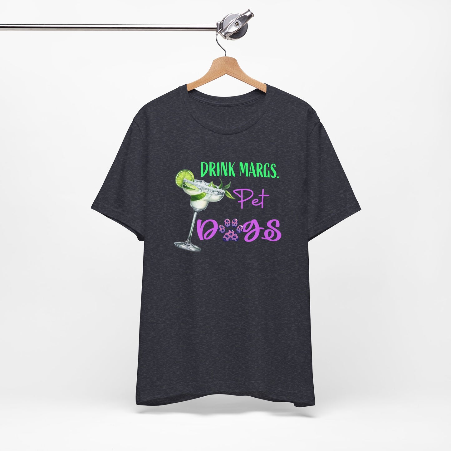 Margarita's and Dogs Tee - Four More Paws