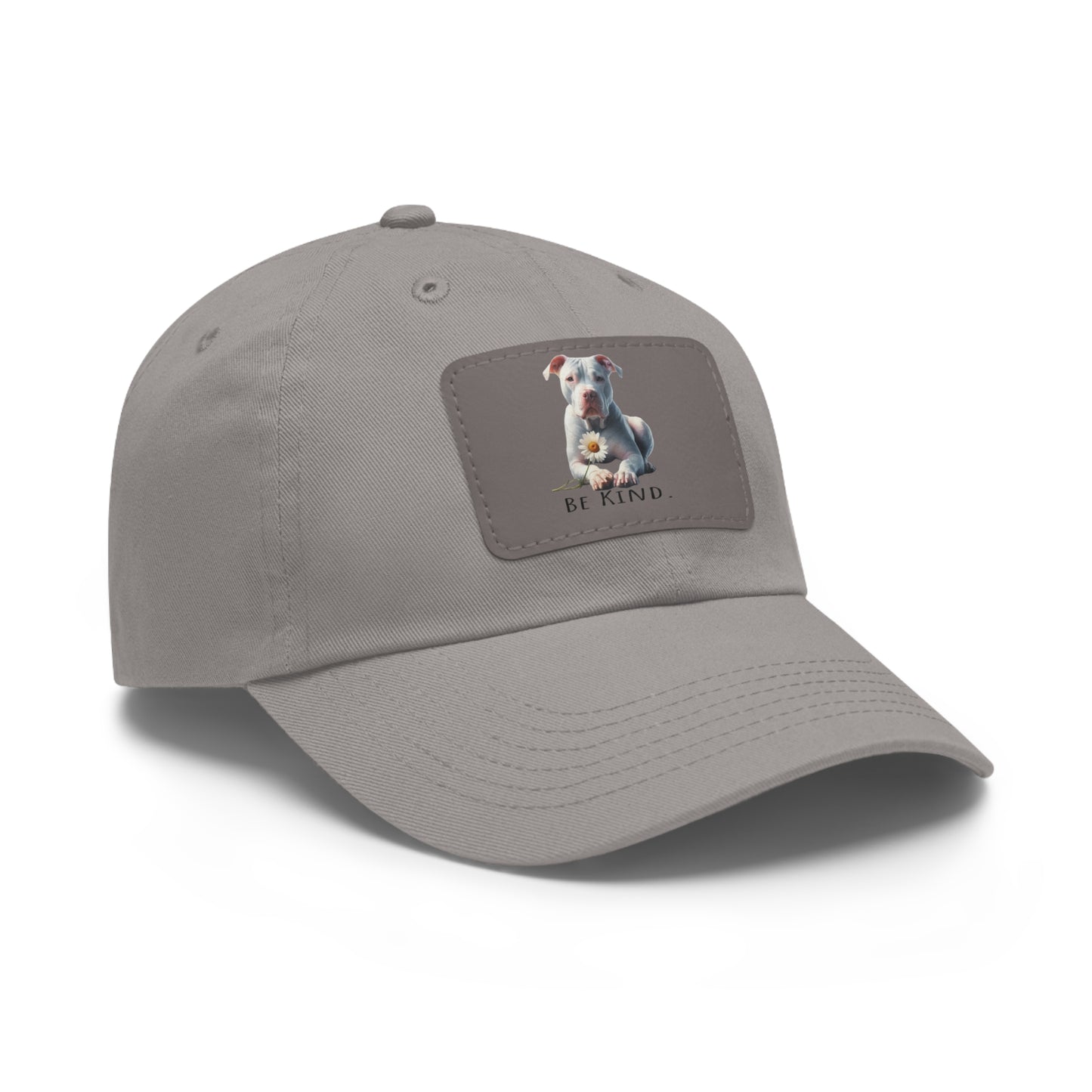 Be Kind White Pit Bull Summer Ball Cap