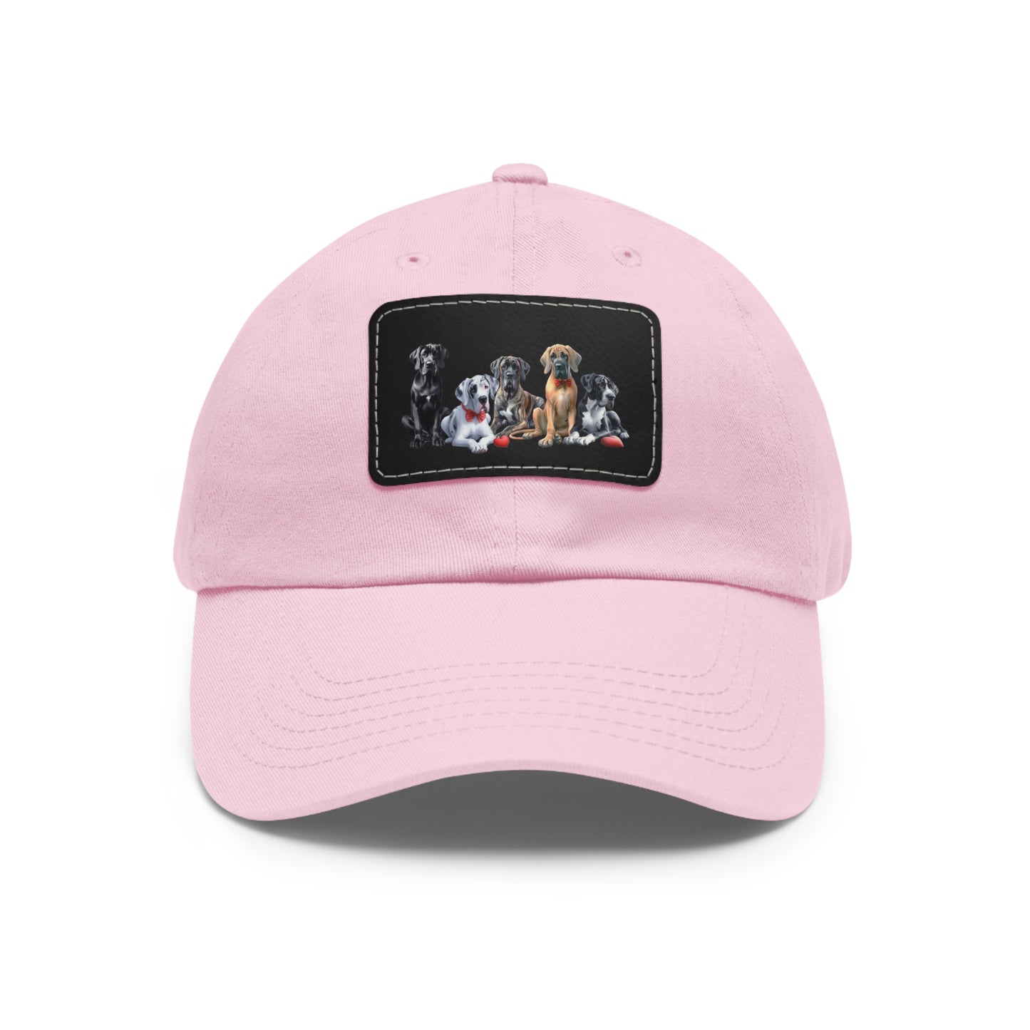 Valentines Great Dane Summer Ball Cap