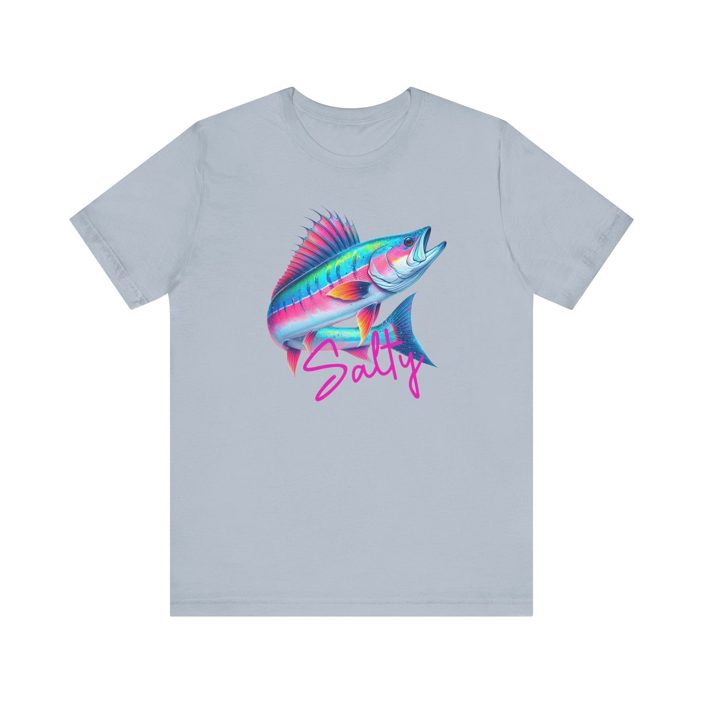 Salty Outdoor Fishing Tee Shirt - Four More Paws