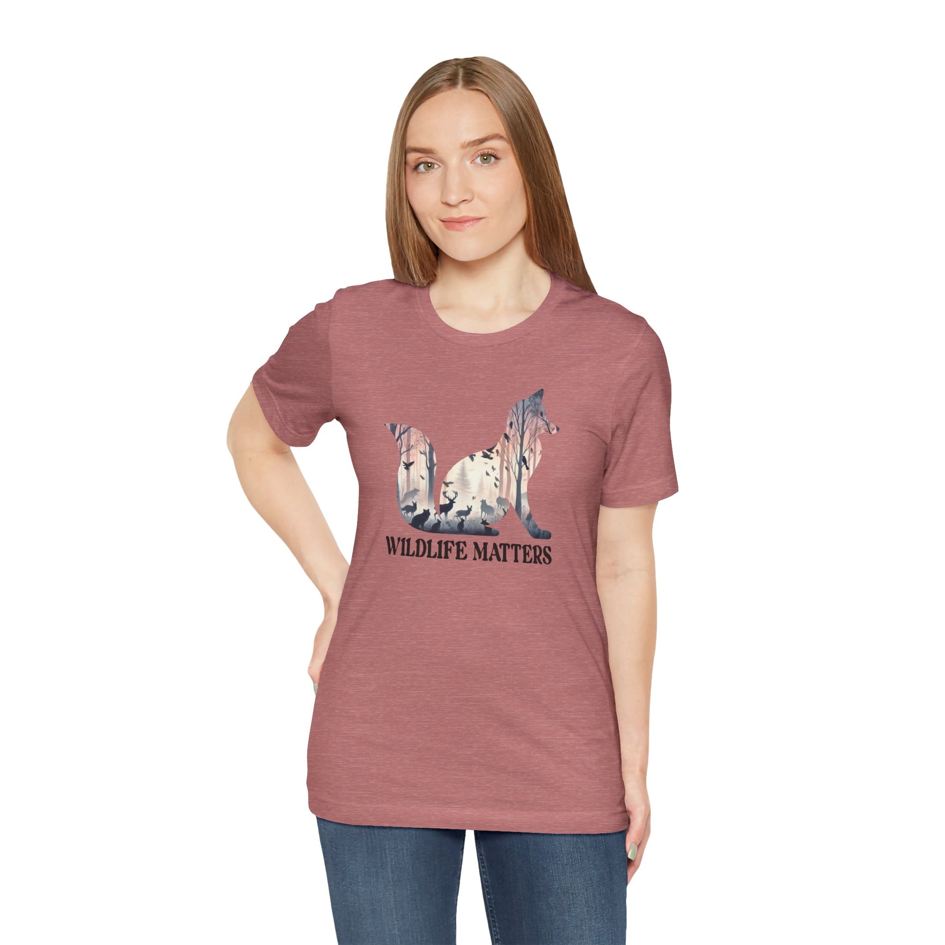 Wildlife Matters Fox Tee - Four More Paws