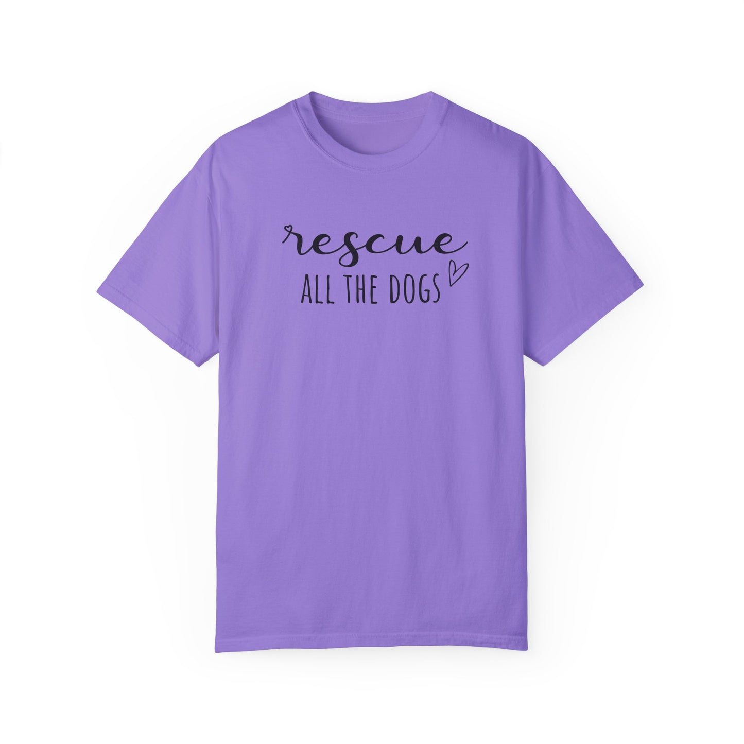 Rescue All the Dogs Unisex Garment-Dyed T-shirt