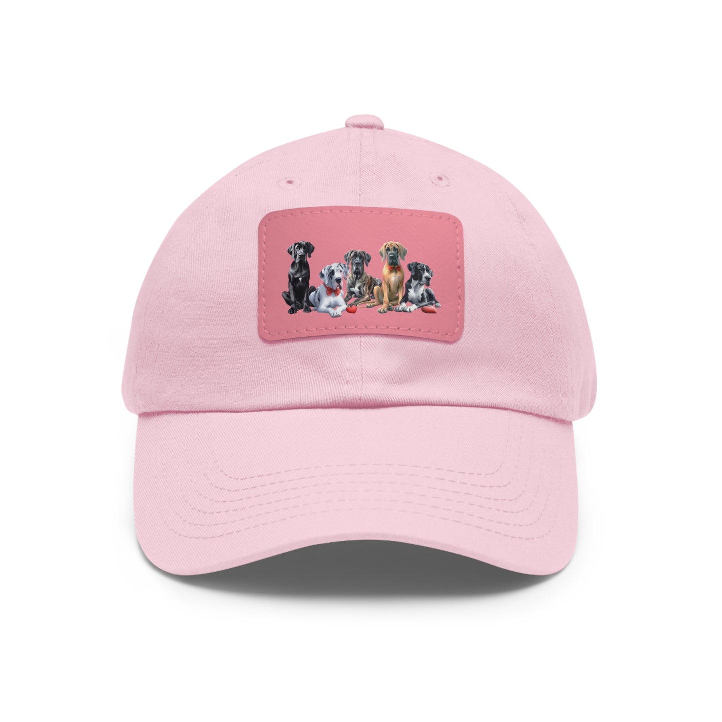 Valentines Great Dane Summer Ball Cap