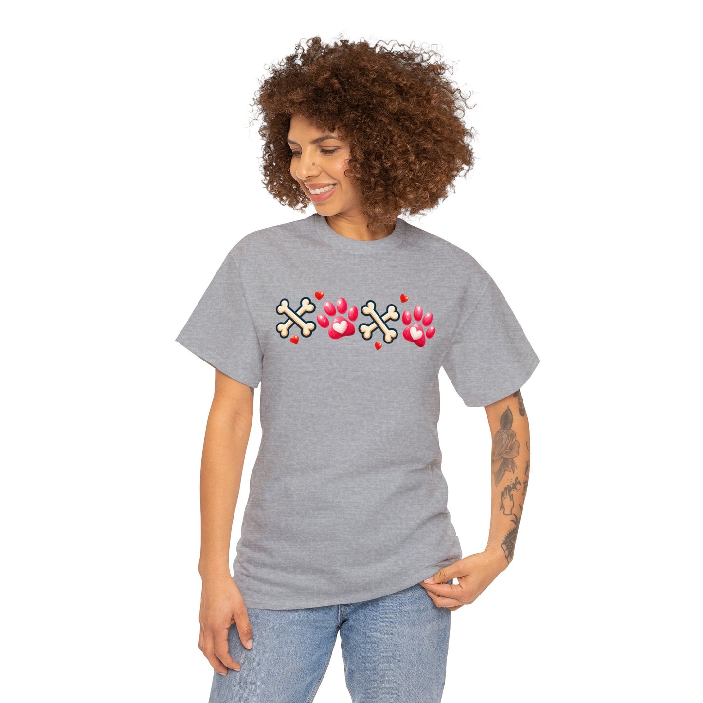 XOXO Valentine Dog Tee Shirt - Four More Paws