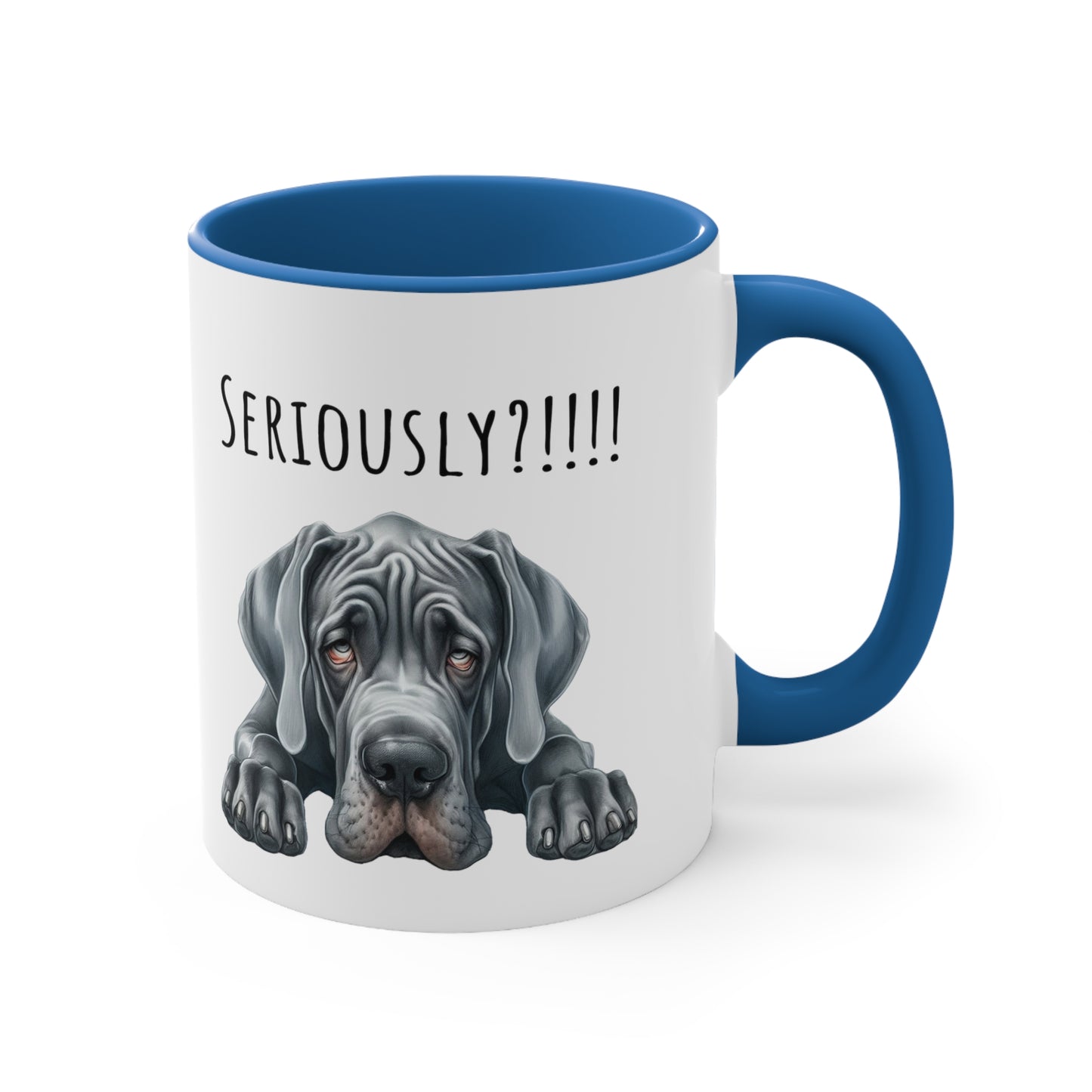 Seriously Funny Dog Morning Coffee Mug