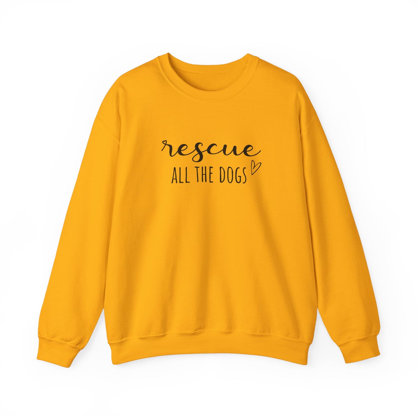 Rescue All the Dogs Unisex Heavy Blend™ Crewneck Sweatshirt