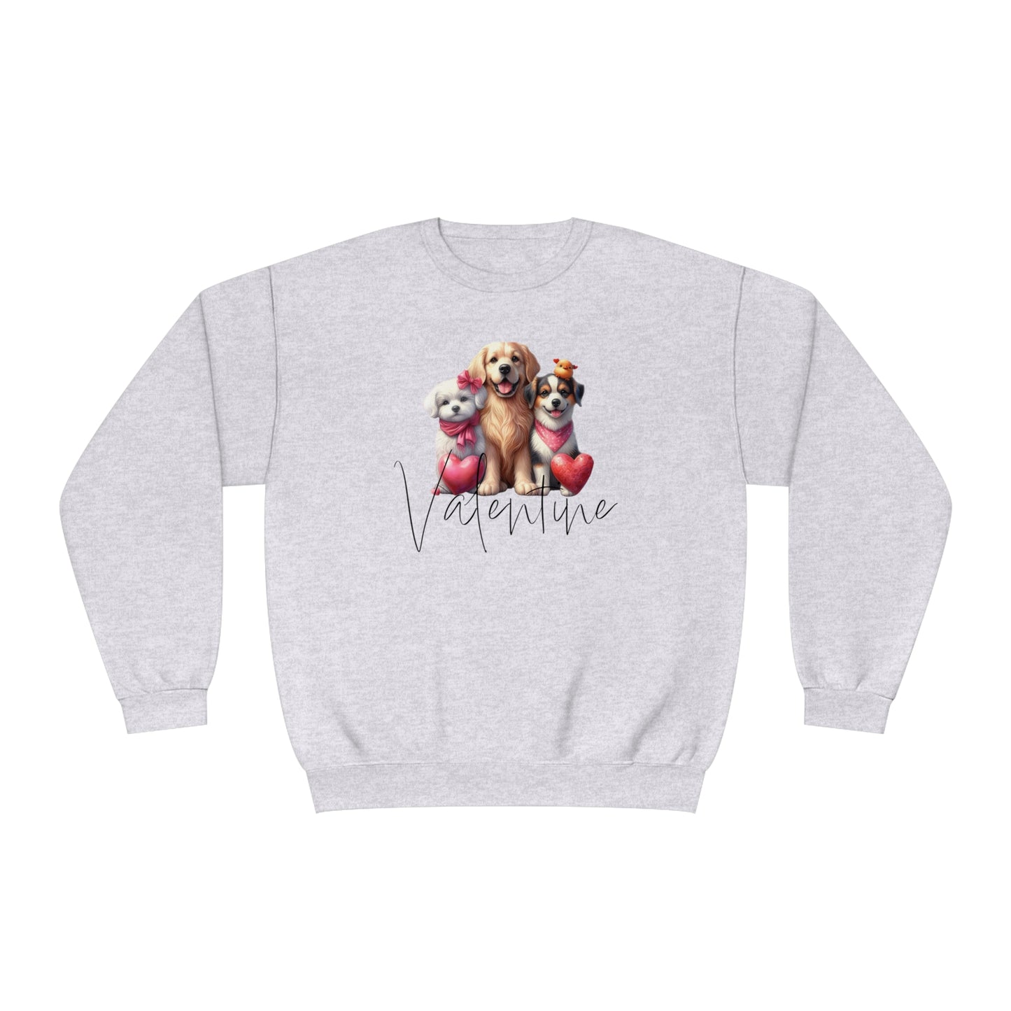 Dog Mama Sweatshirt, Valentine Lovely Dog Sweatshirt, Dogs Be My Valentine, Dog Lover Sweatshirt, Gift For Lover, Dog Mom Sweatshirt