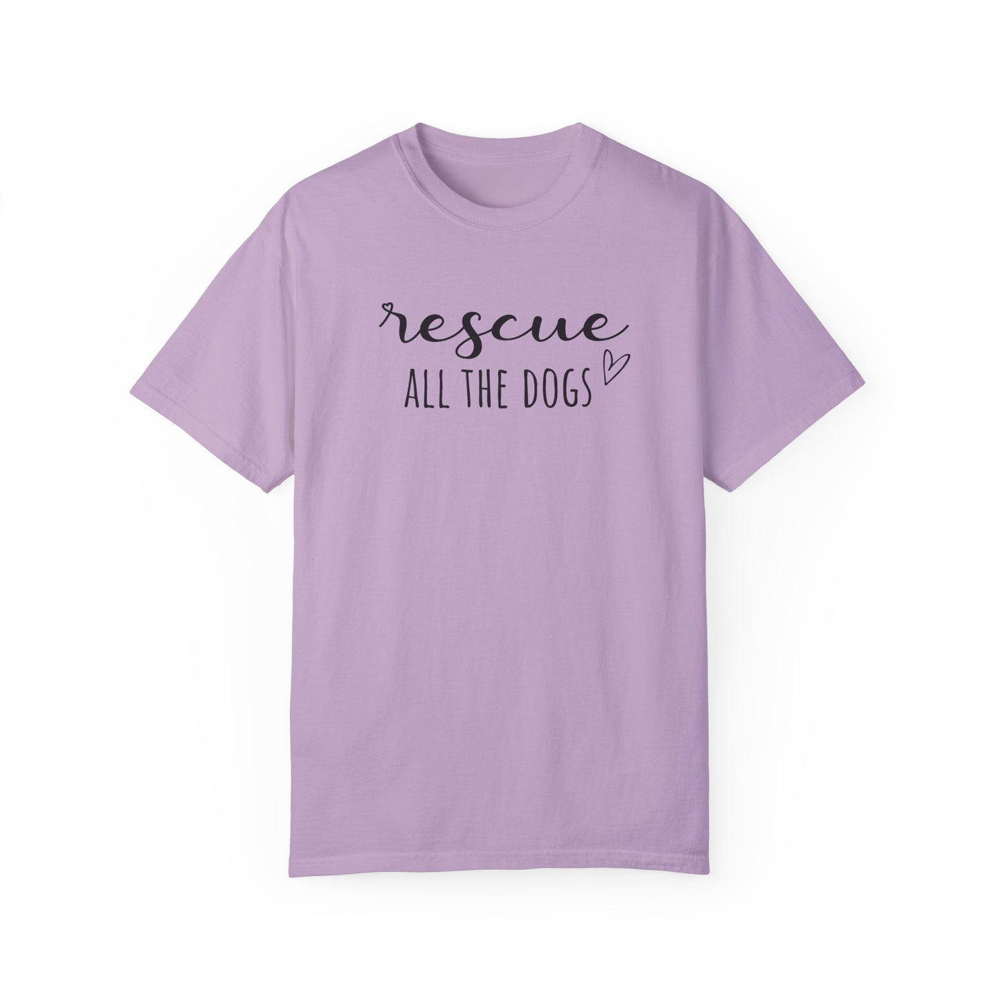 Rescue All the Dogs Unisex Garment-Dyed T-shirt